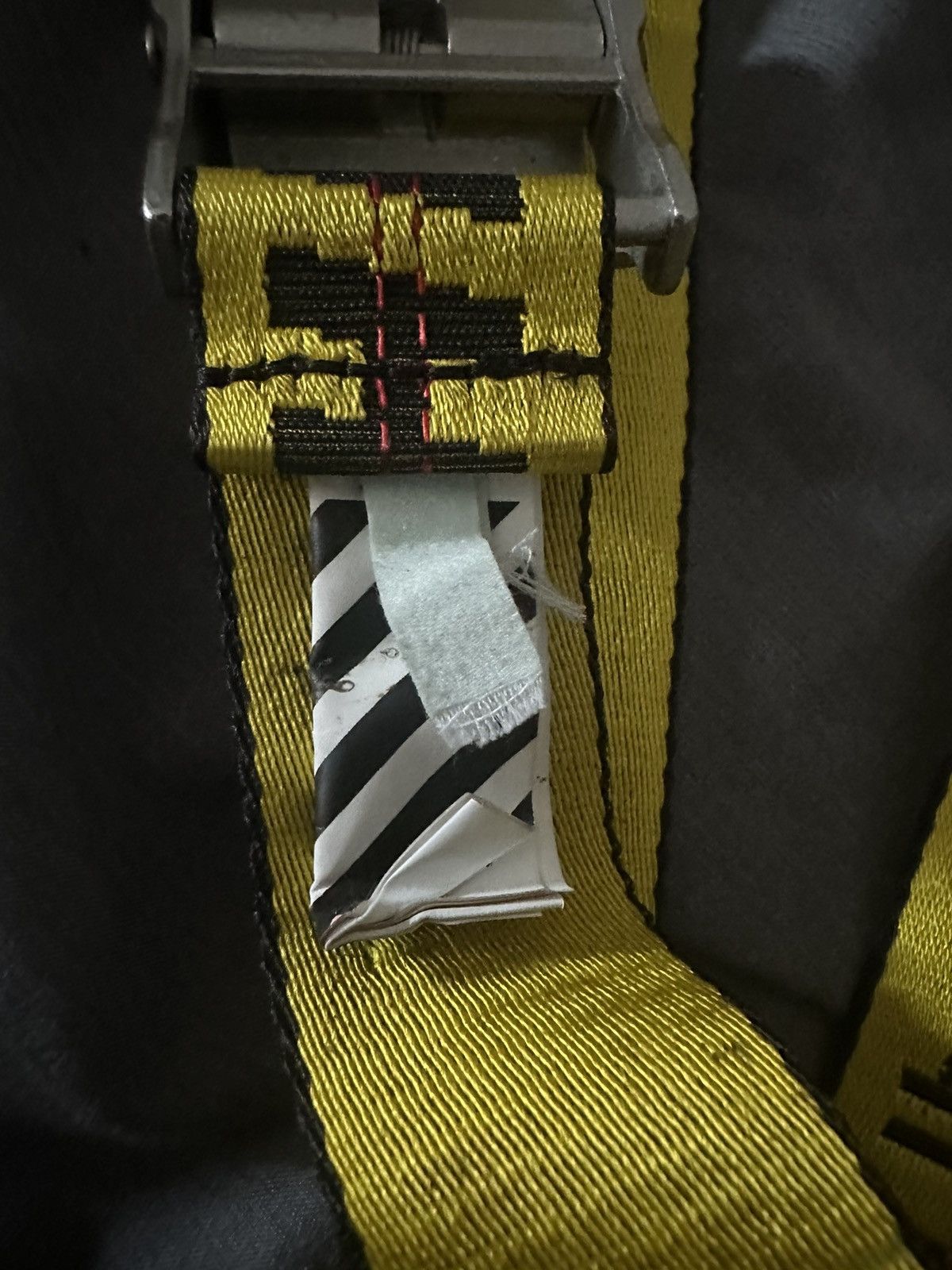 Off-White Off white industrial belt yellow Size ONE SIZE - 3 Thumbnail