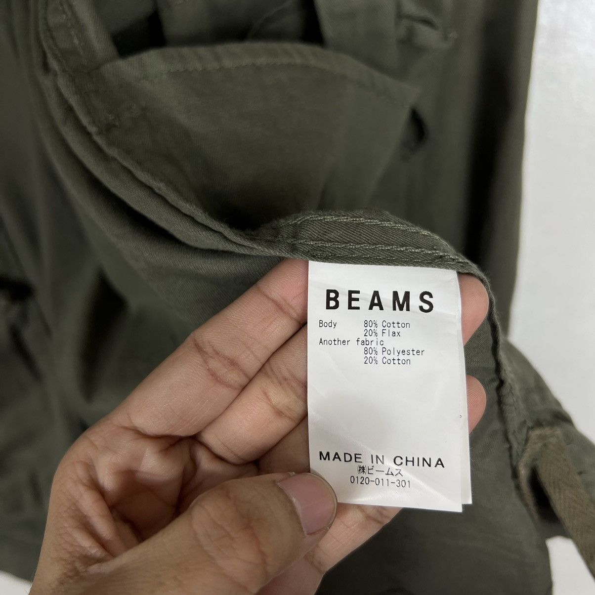 Beams Plus 🔥 BEAMS MANDARIN MILITARY SHIRTS JACKET Size US M / EU 48-50 / 2 - 14 Thumbnail