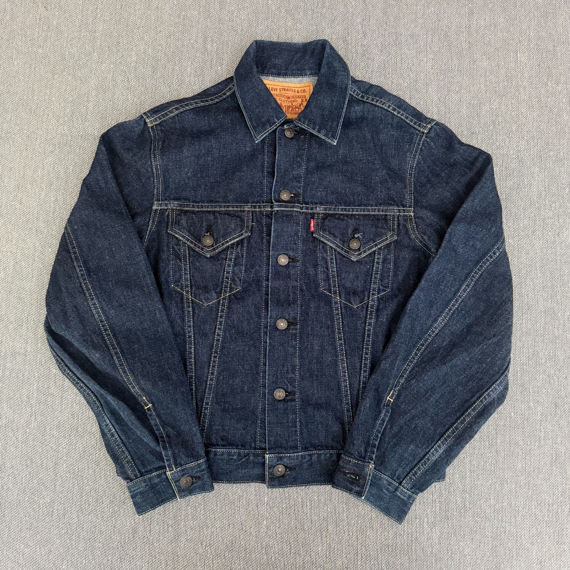 Levi's Vintage Clothing Levi's LVC 557 J22 Denim Jacket Size US XXS / EU 40 - 1 Thumbnail
