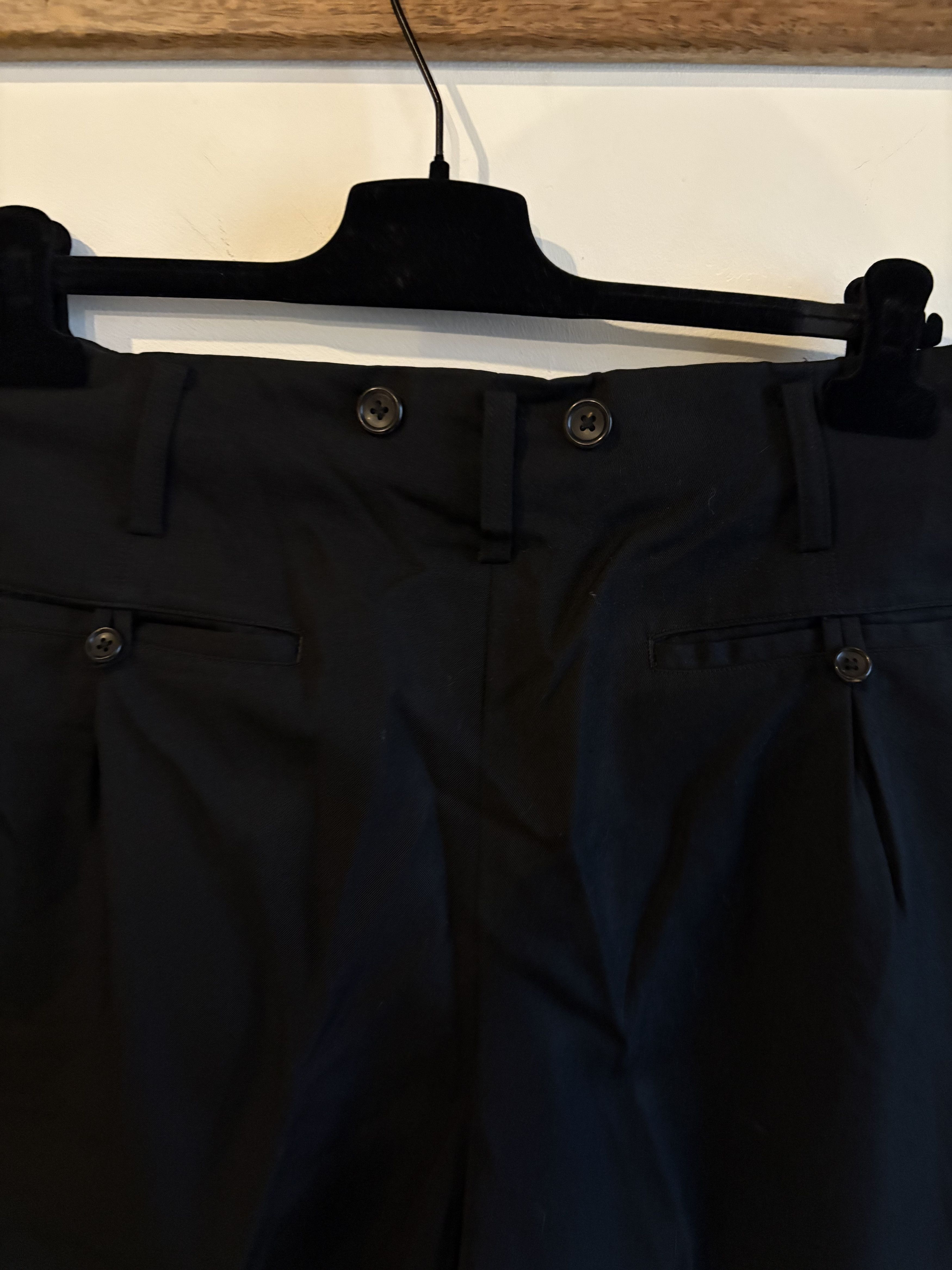 Yohji Yamamoto Yohji Yamamoto Pour Homme Tuck Pants Size 40R - 7 Thumbnail