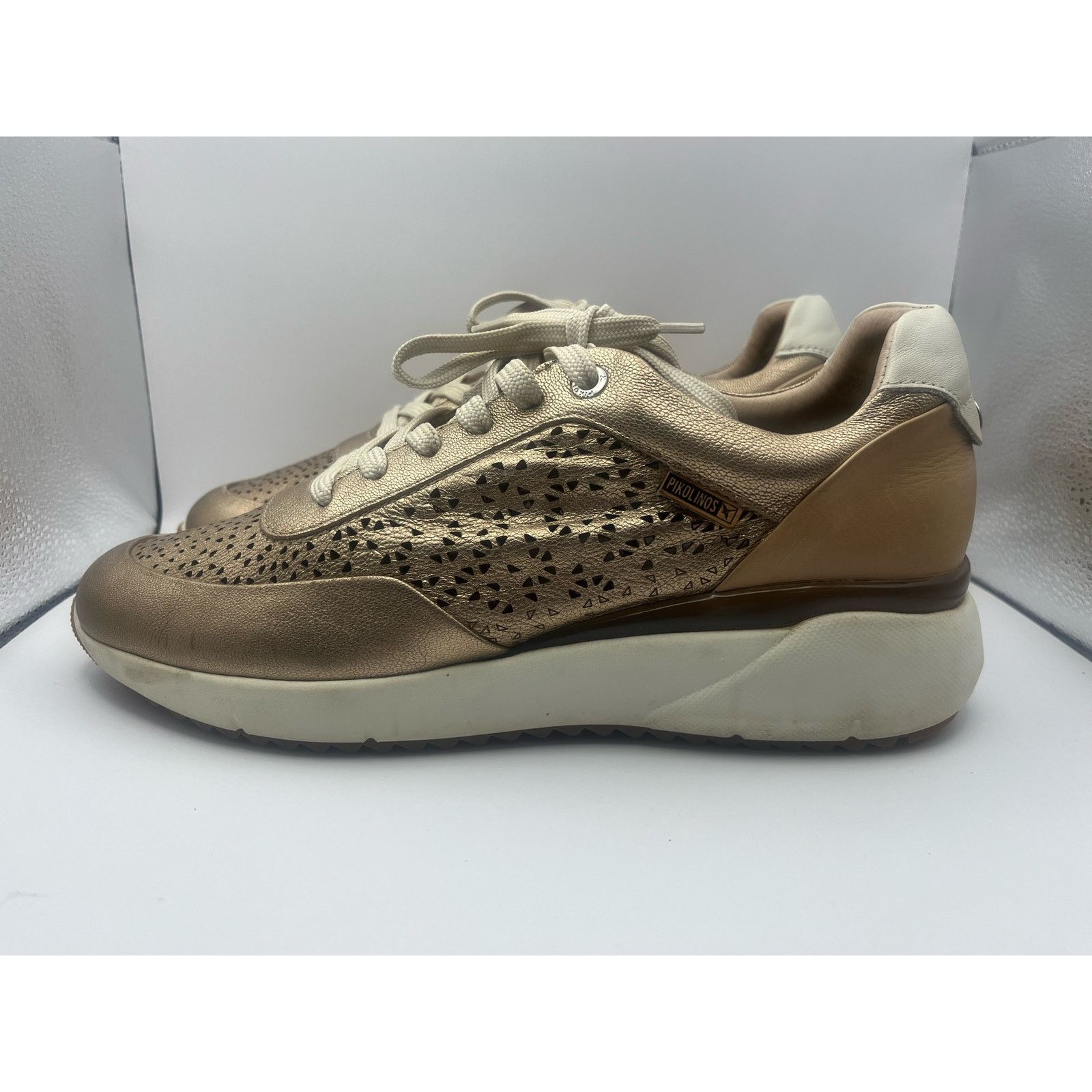 Unknown London Pikolinos Women’s Sella Metallic Shoes Sneakers Size 11.5" Size US 11.5 / IT 41.5 - 2 Thumbnail