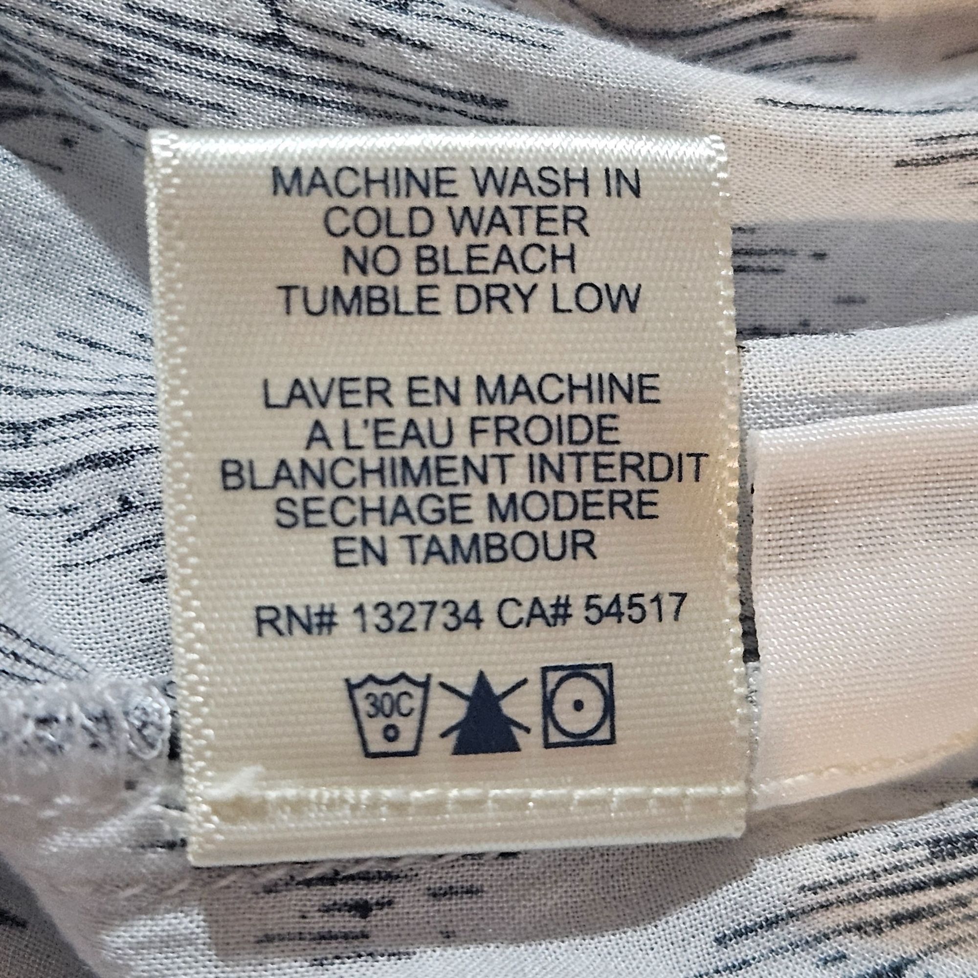 Other Cloth & Stone Button-Up Top Gray Diamond Print Size M Lightw Size M / US 6-8 / IT 42-44 - 11 Thumbnail