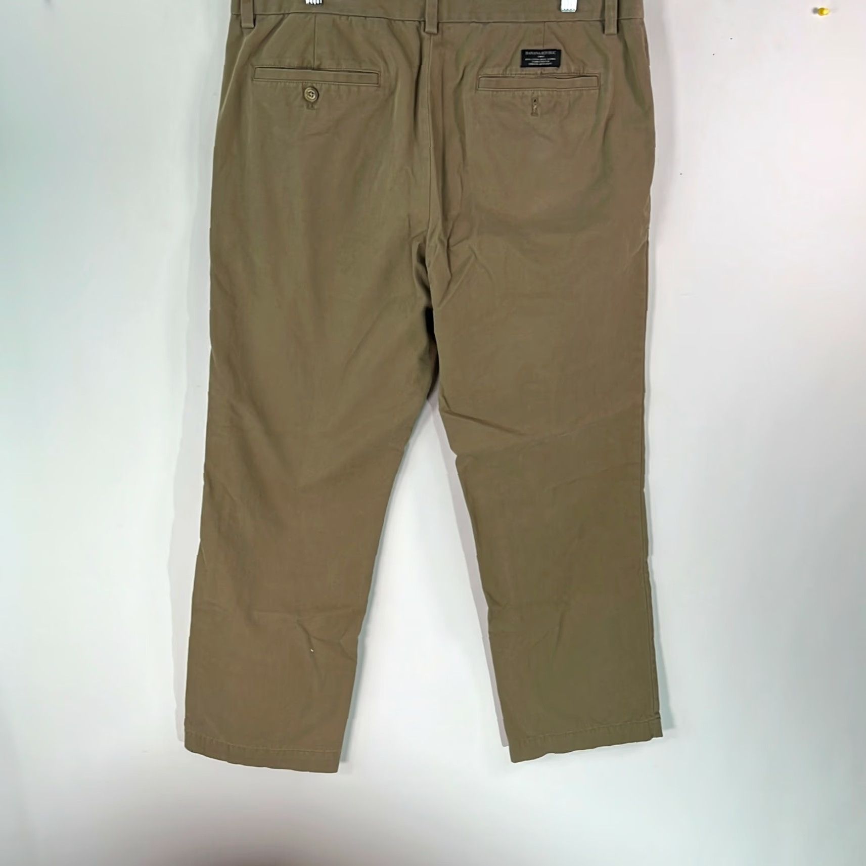 Banana Republic Banana Republic Tan Chino Pants Mens Regular Fit Straight Leg Size 36X30 Size US 36 / EU 52 - 3 Thumbnail