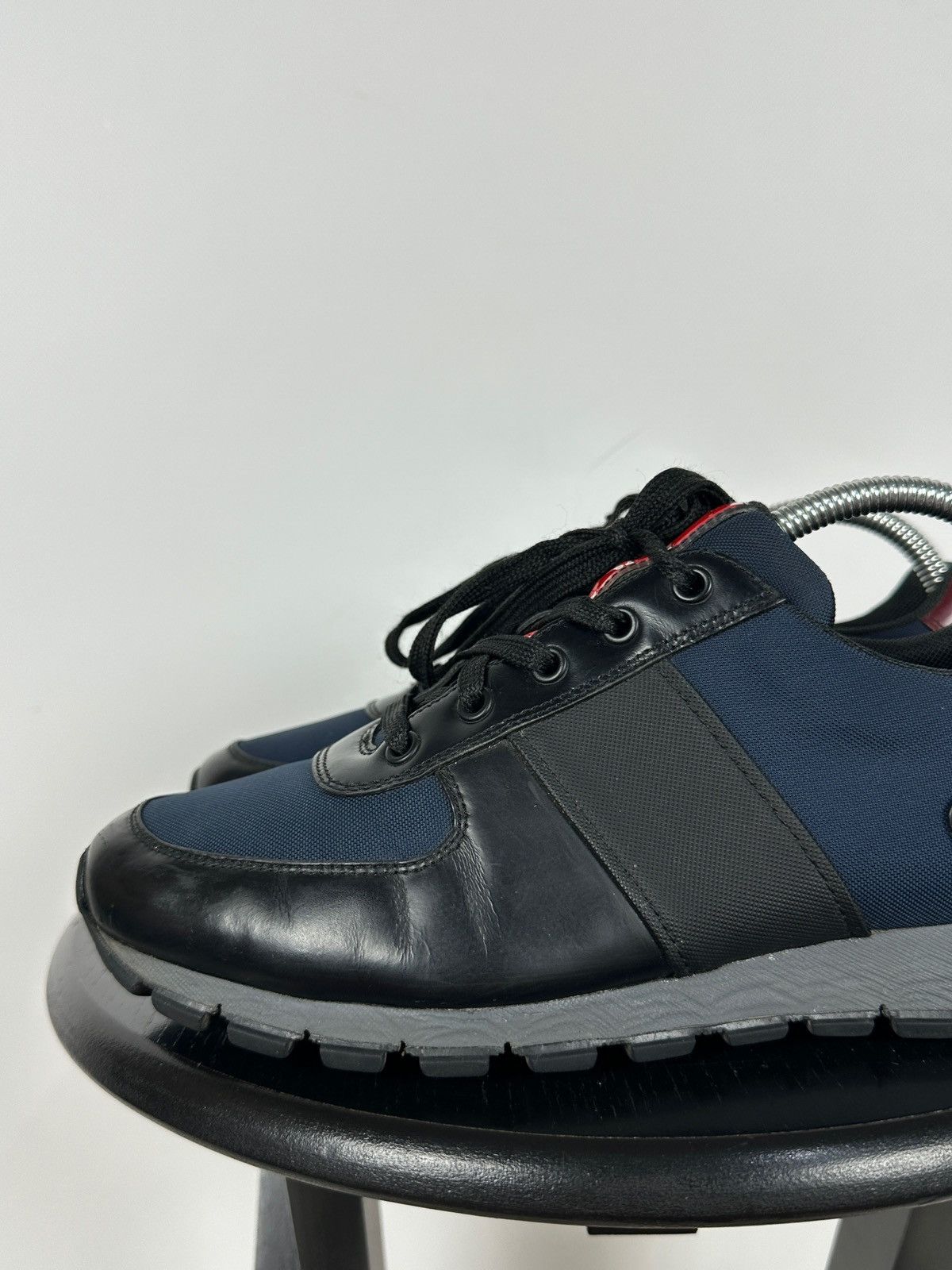 Prada Prada Matchrace Leather Sneakers Size US 7 / EU 40 - 17 Thumbnail