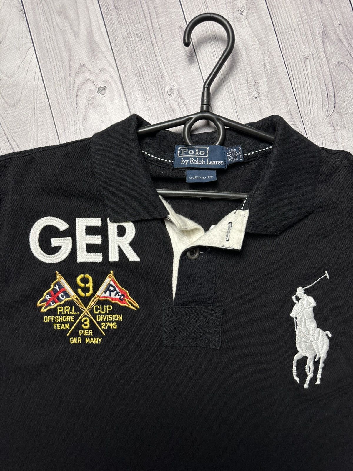 Polo Ralph Lauren × Vintage Vintage Polo Ralph Lauren 9 Germany Deutschland size XXL Size US XL / EU 56 / 4 - 4 Thumbnail