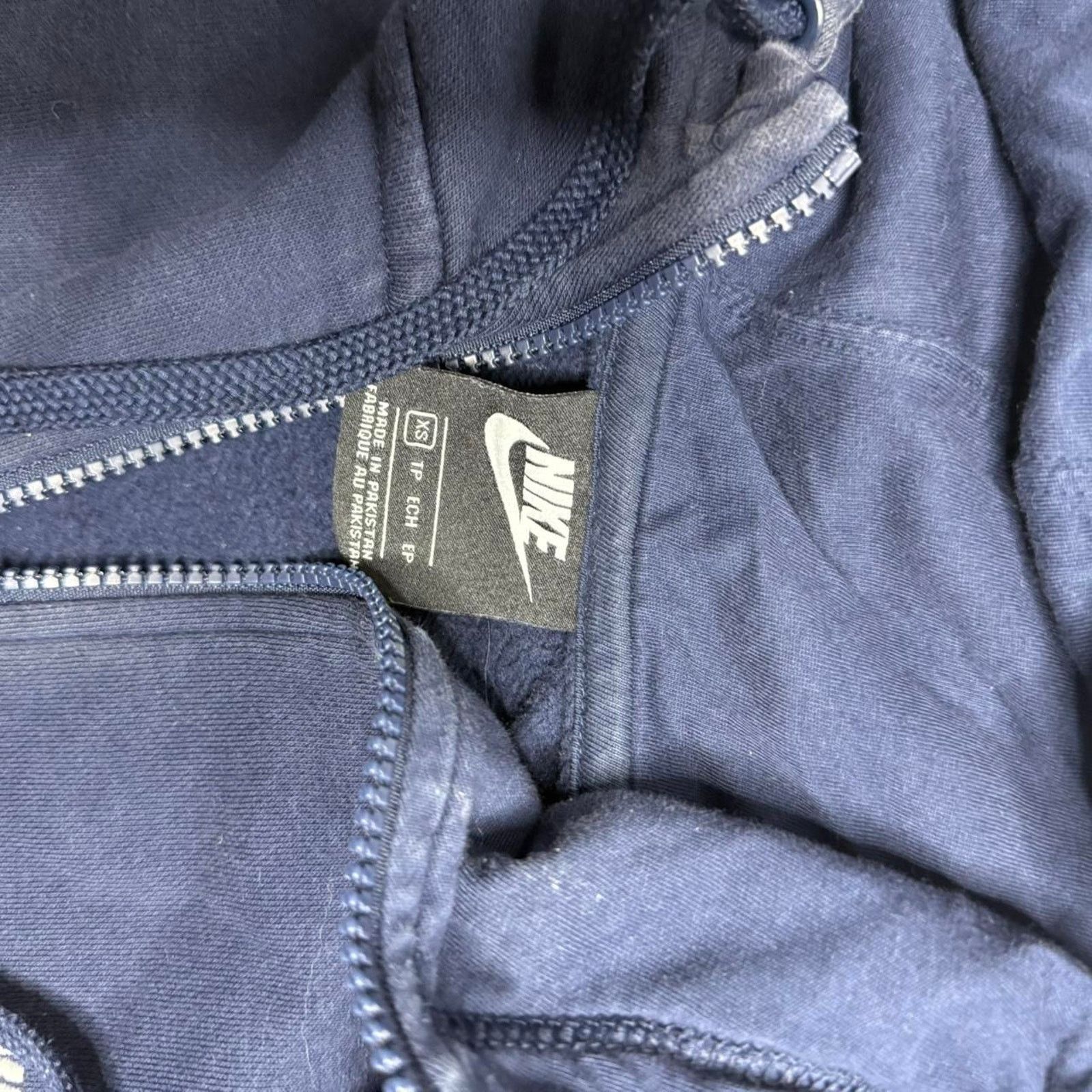 Nike Nike Navy Blue Hoodie Size XS Size US XS / EU 42 / 0 - 3 Thumbnail