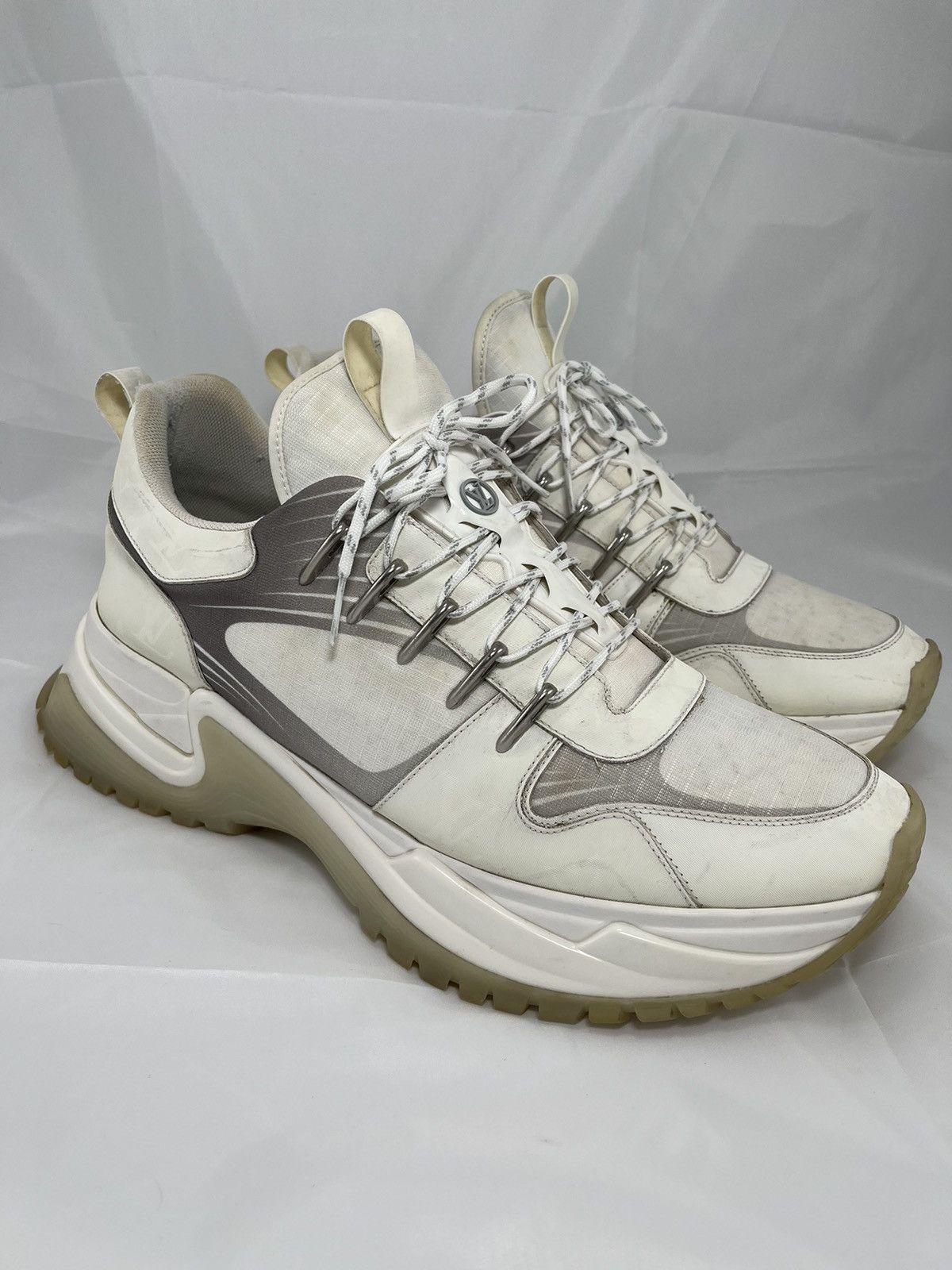 Louis Vuitton × Virgil Abloh Rare Louis Vuitton pulse monogram chunky sneakers Size US 11 / EU 44 - 2 Thumbnail