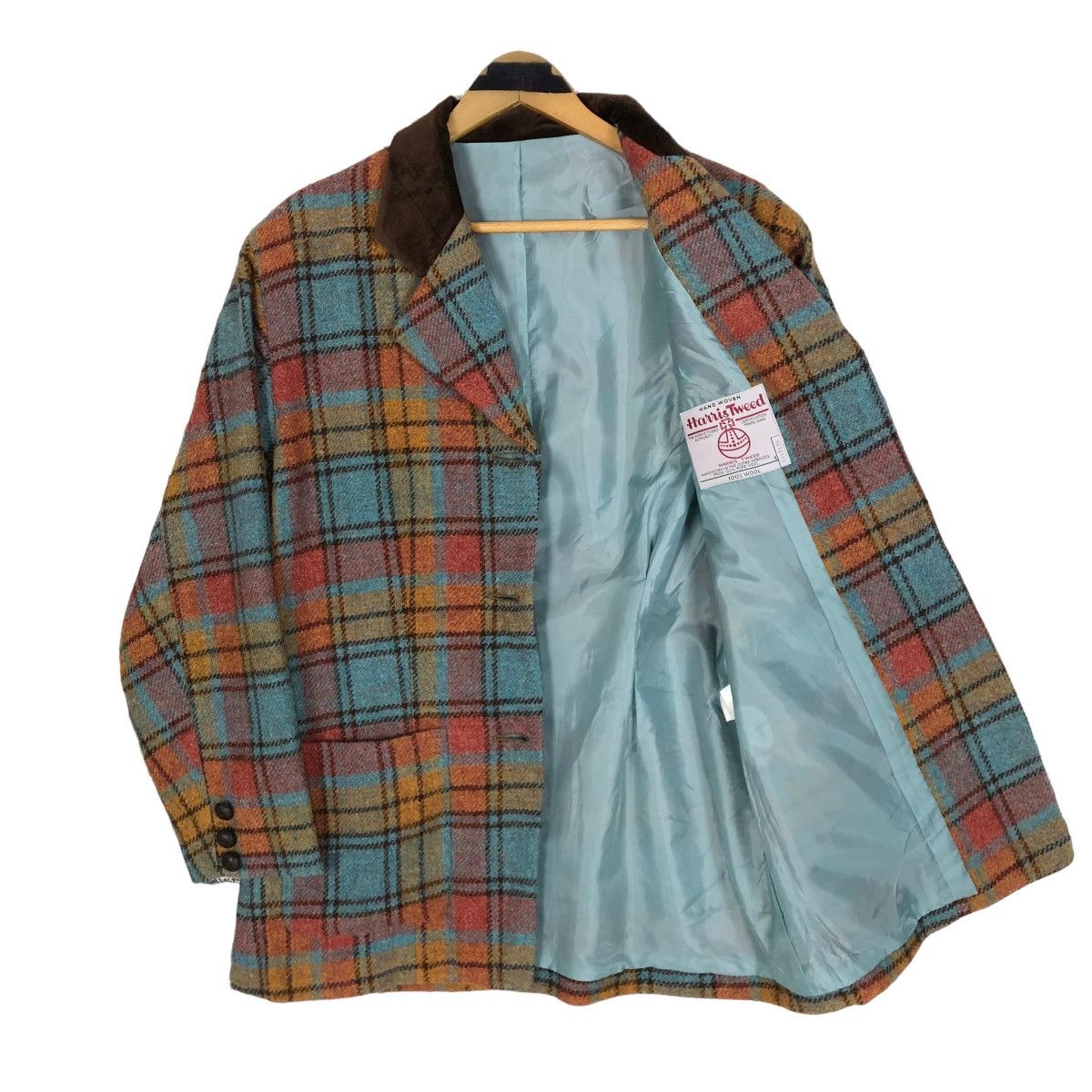 Harris Tweed Vintage Harris Tweed Plaid Tweed Jacket Hand Woven Size L / US 10 / IT 46 - 7 Thumbnail