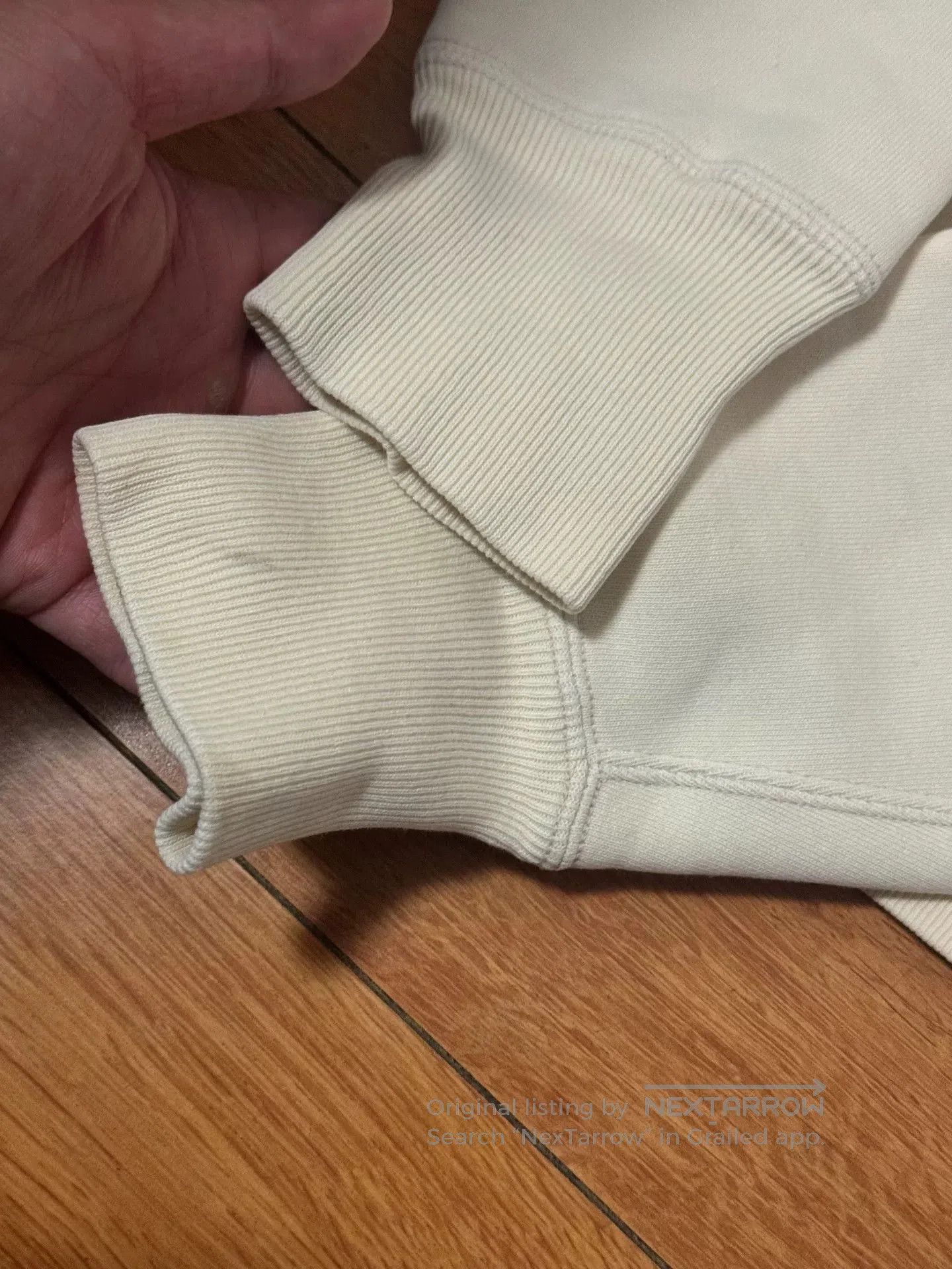 Freewheelers Freewheelers Lightweight Cream Hoodie. Size US M / EU 48-50 / 2 - 3 Thumbnail