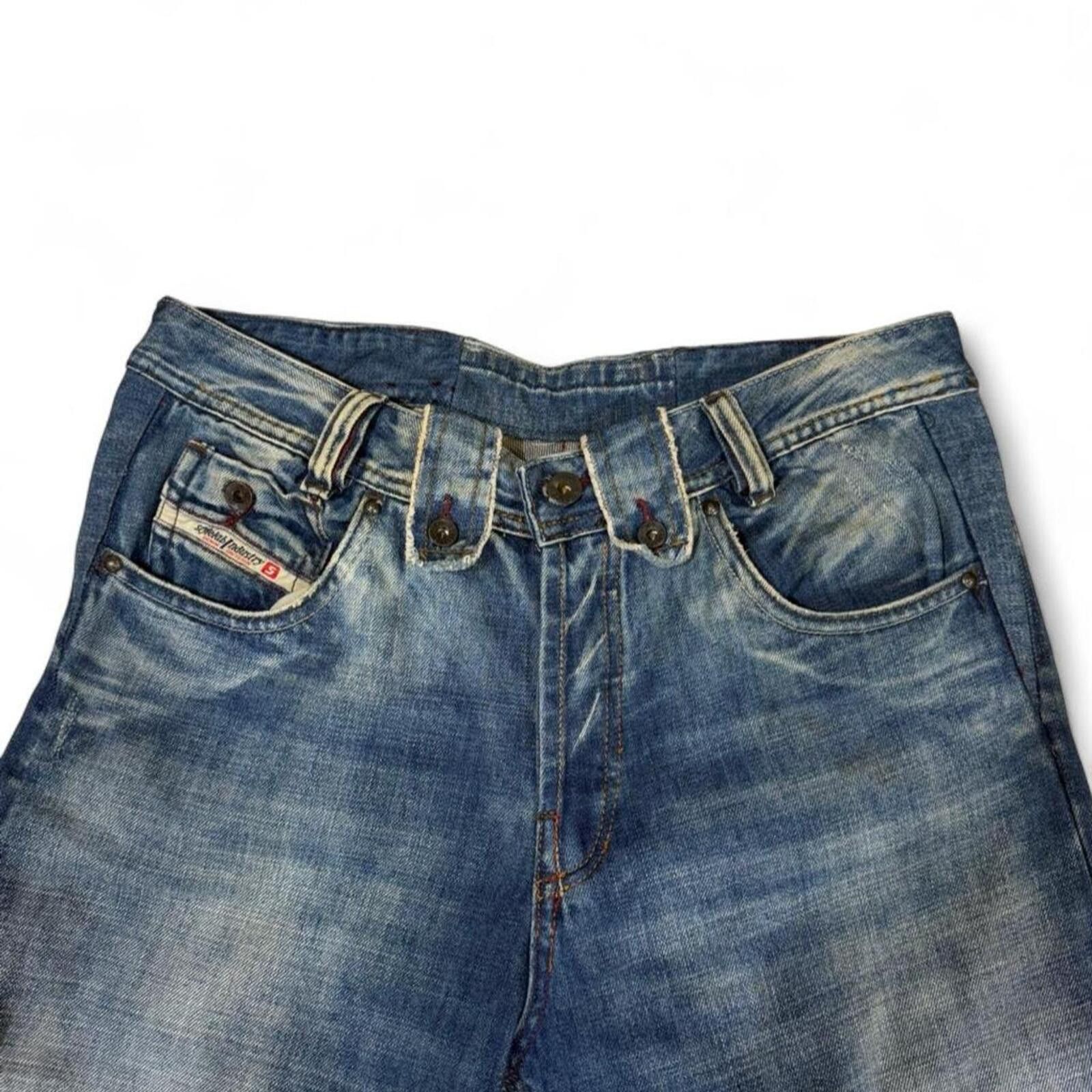 Diesel Y2K Diesel style lab unique design denim jeans Size US 32 / EU 48 - 5 Thumbnail