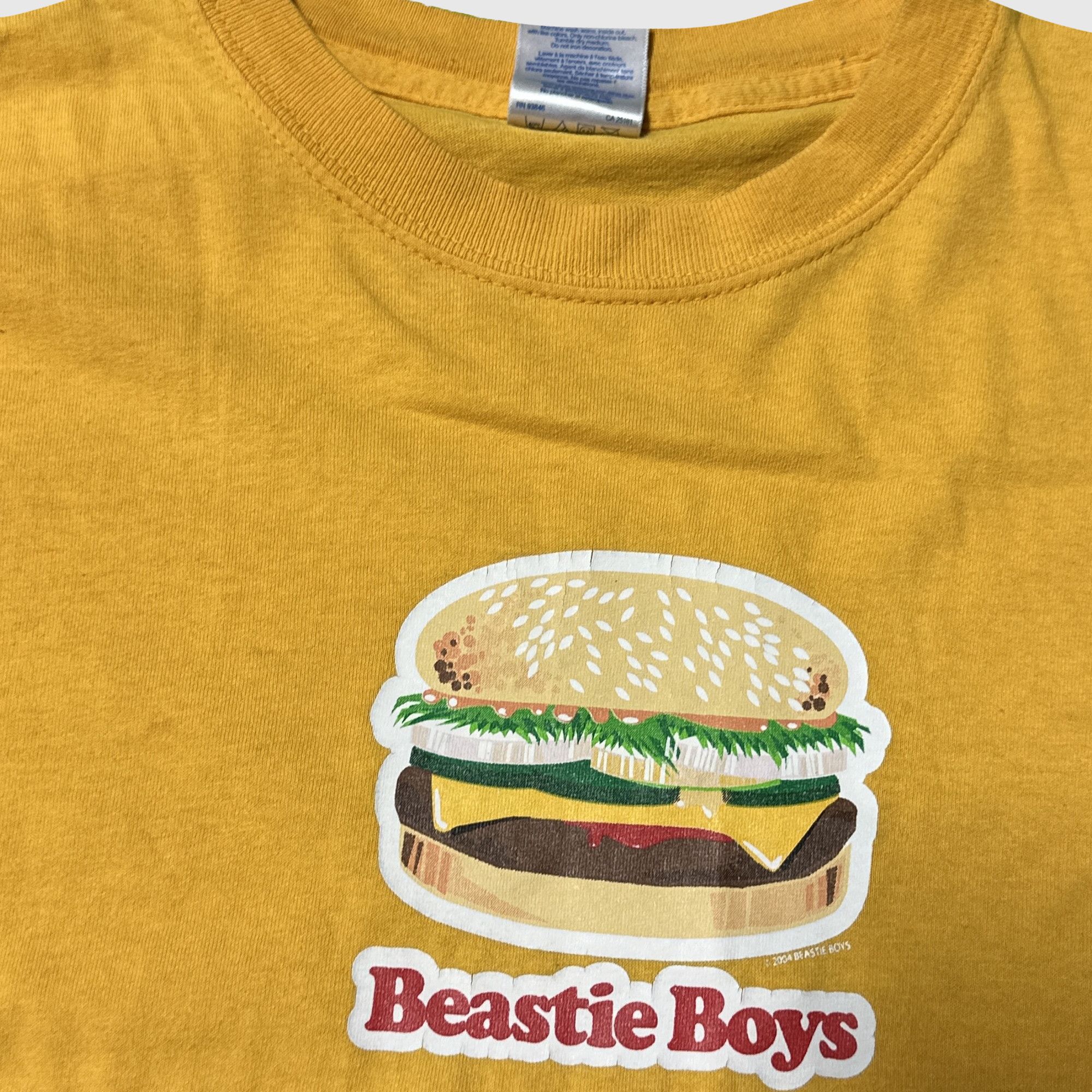 Gildan Vintage Beastie Boys Burger Graphic T-Shirt Size M Size US M / EU 48-50 / 2 - 2 Thumbnail