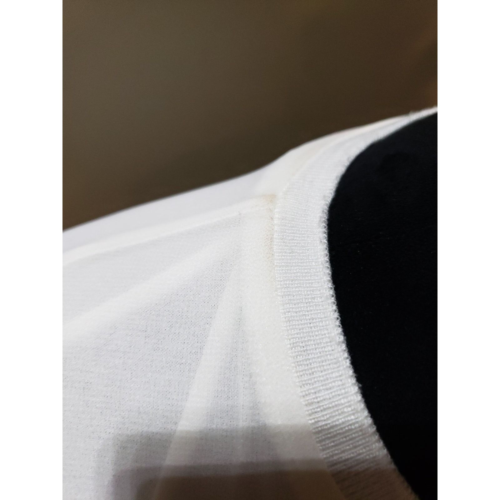 Zara Zara Woman Blouse White Sheer Long Sleeve Medium Top Size M / US 6-8 / IT 42-44 - 5 Thumbnail