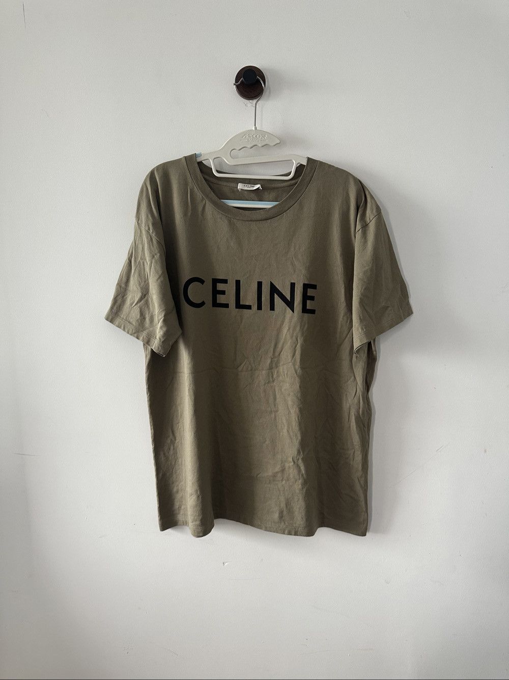 Celine Celine Logo Short Sleeve T-Shirt Size M Size US M / EU 48-50 / 2 - 1 Thumbnail