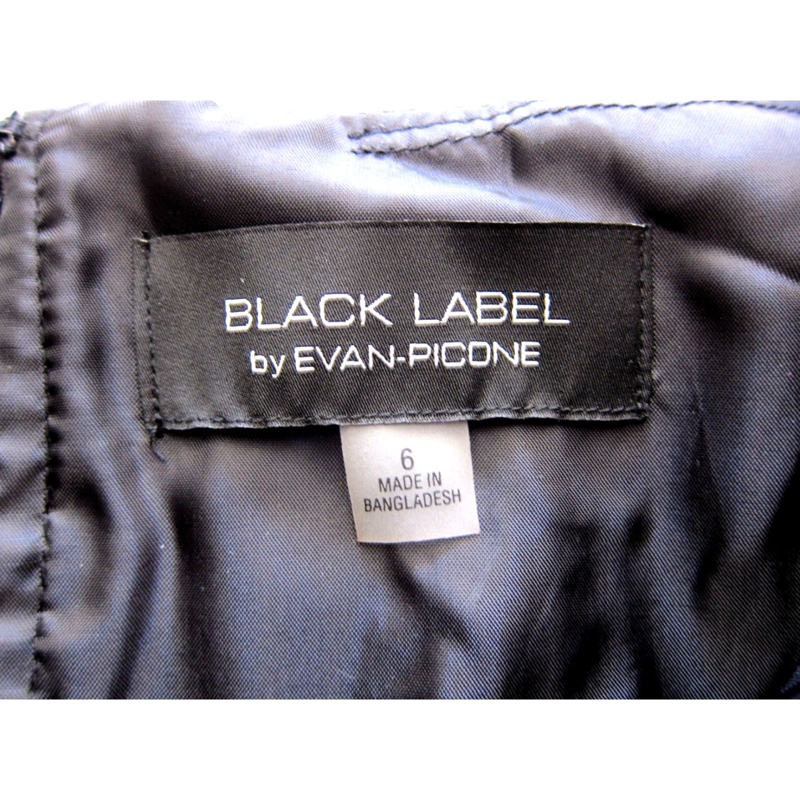 Evan Picone NWT Evan Picone Black Label Classic Black Sleeveless Tunic Sheath Shift Dress 6 Size M / US 6-8 / IT 42-44 - 4 Thumbnail
