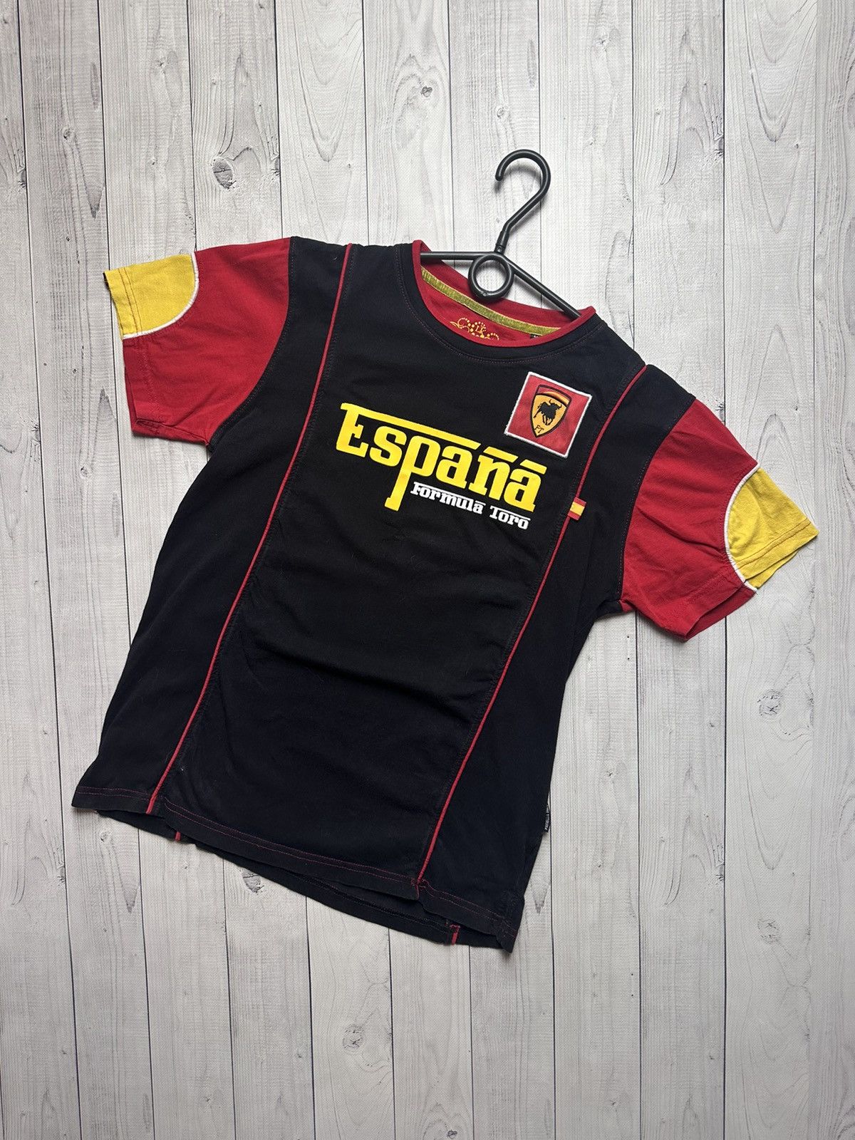 Vintage Vintage Spain racing tee logo like Ferrari size S Size US S / EU 44-46 / 1 - 1 Thumbnail