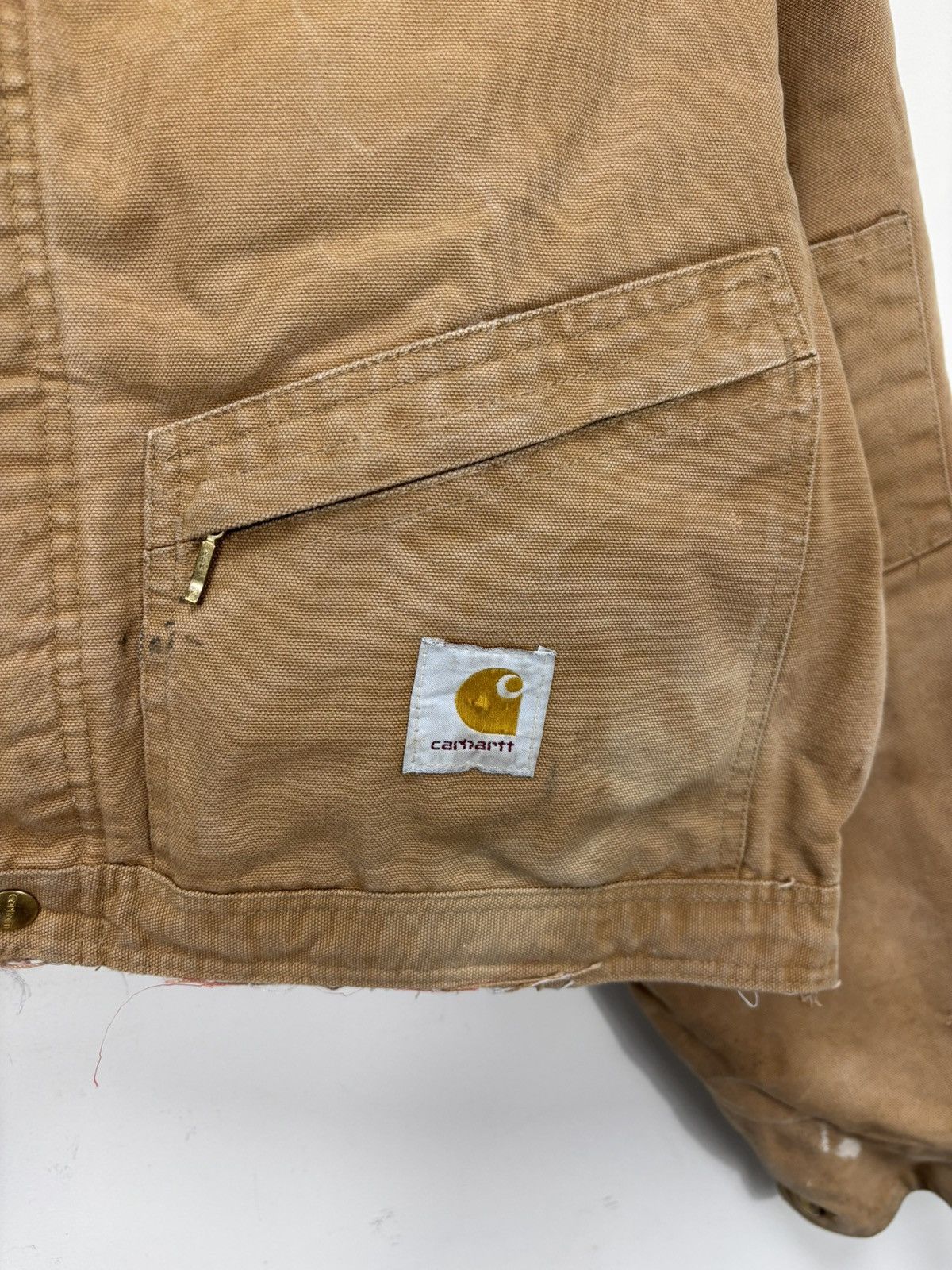 Carhartt Vintage Carhartt 1990s Made In USA Work Boxy Cropped Jacket Size US M / EU 48-50 / 2 - 8 Thumbnail