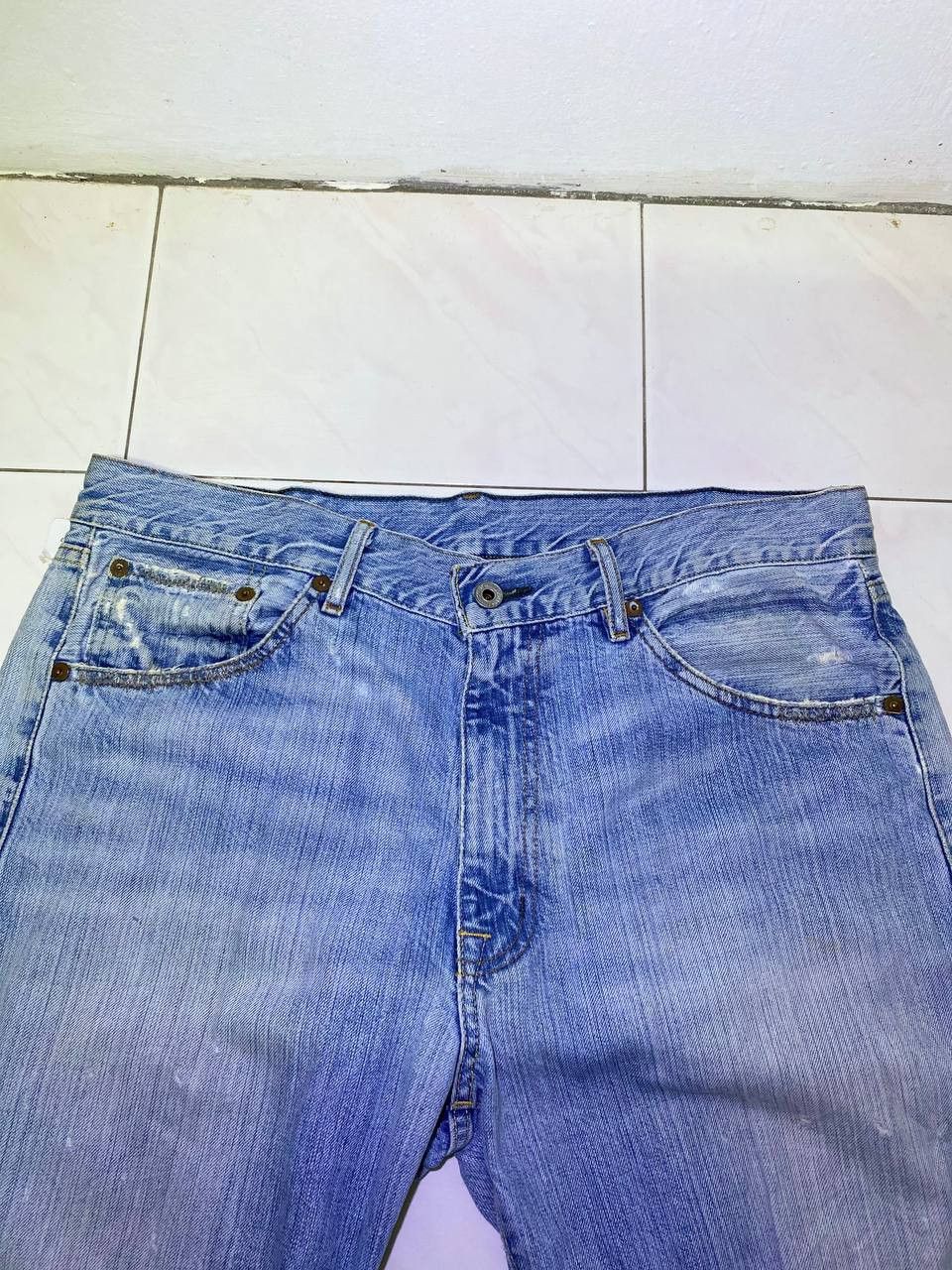 Polo Ralph Lauren polo jeans ralph lauren light wash denim nice design Size US 36 / EU 52 - 5 Thumbnail