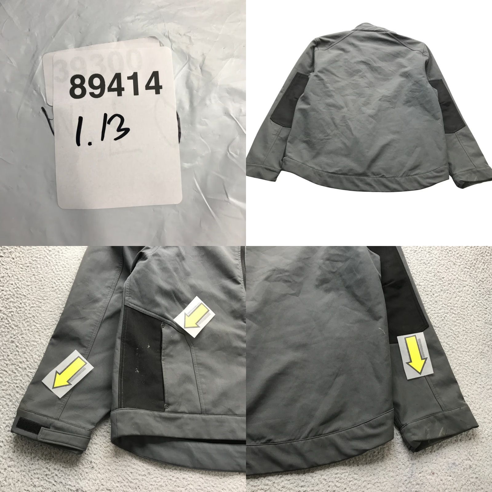 Dickies Dickies Performance Jacket Mens L Full Zip Pockets Logo Gray Black Darkwear Outdoor Casual Vintage: No Size US L / EU 52-54 / 3 - 8 Thumbnail