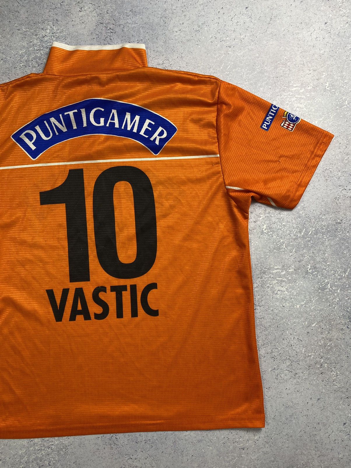 Vintage SK Sturm Graz Player #10 Vastic Soccer Jersey Austria Size US XL / EU 56 / 4 - 17 Thumbnail
