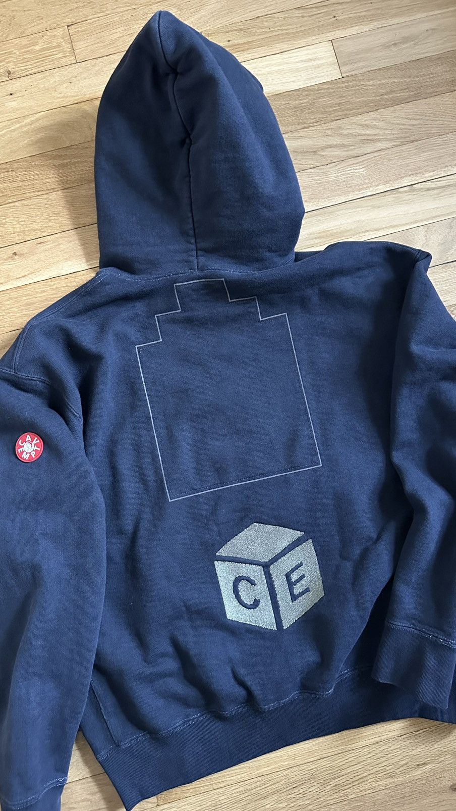 Cav Empt Embroidered Heavyweight Hoodie Size US M / EU 48-50 / 2 - 1 Thumbnail
