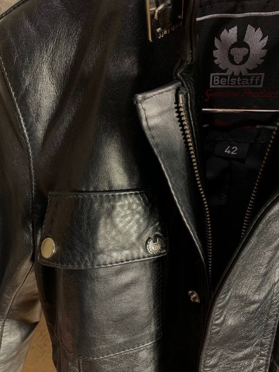 Belstaff × Vintage VERY RARE BELSTAFF LEATHER JACKET MOTORCYCLE JAPAN STYLE Y2K Size US S / EU 44-46 / 1 - 6 Thumbnail