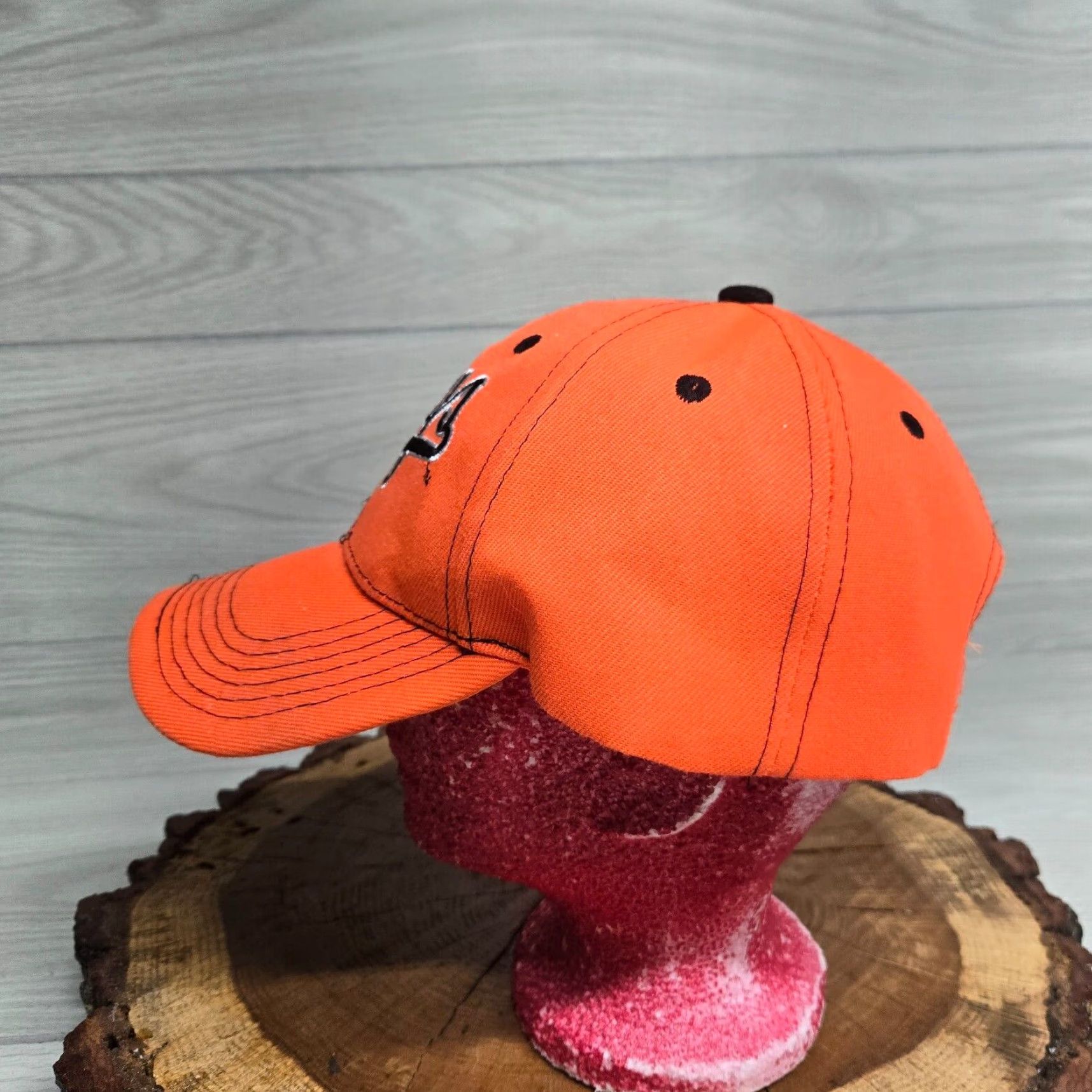 Vintage VINTAGE Florida Keys Orange Baseball Cap Adjustable Strapback Men Adult Size ONE SIZE - 4 Thumbnail