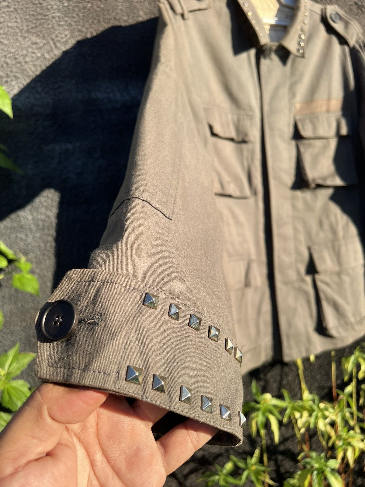 Valentino Valentino Rockstud Untitled 3 Safari Field Jacket Men Women Size US M / EU 48-50 / 2 - 2 Thumbnail
