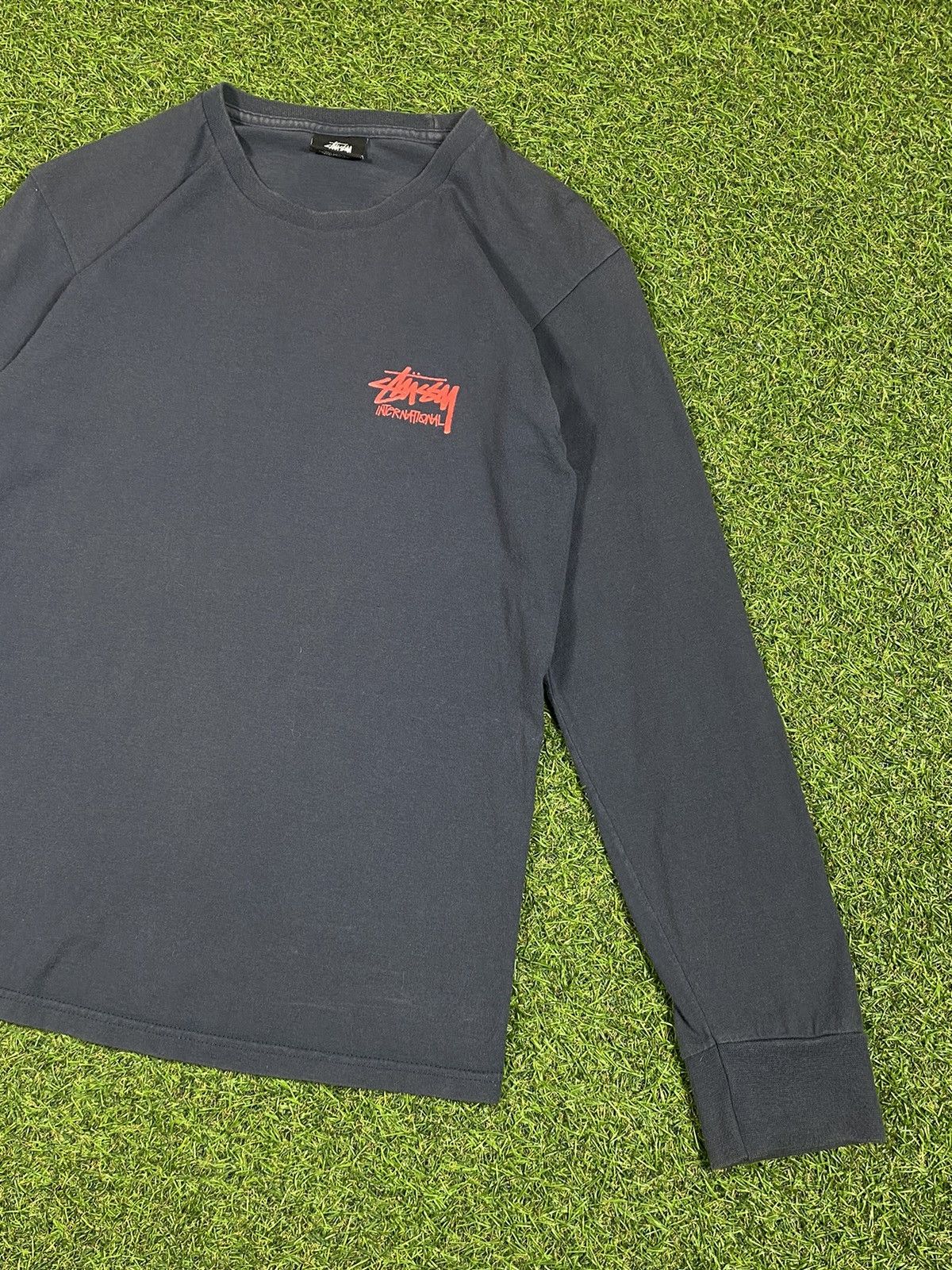 Stussy × Vintage Vintage Stussy long sleeve streetwear big logo size S Size US S / EU 44-46 / 1 - 2 Thumbnail