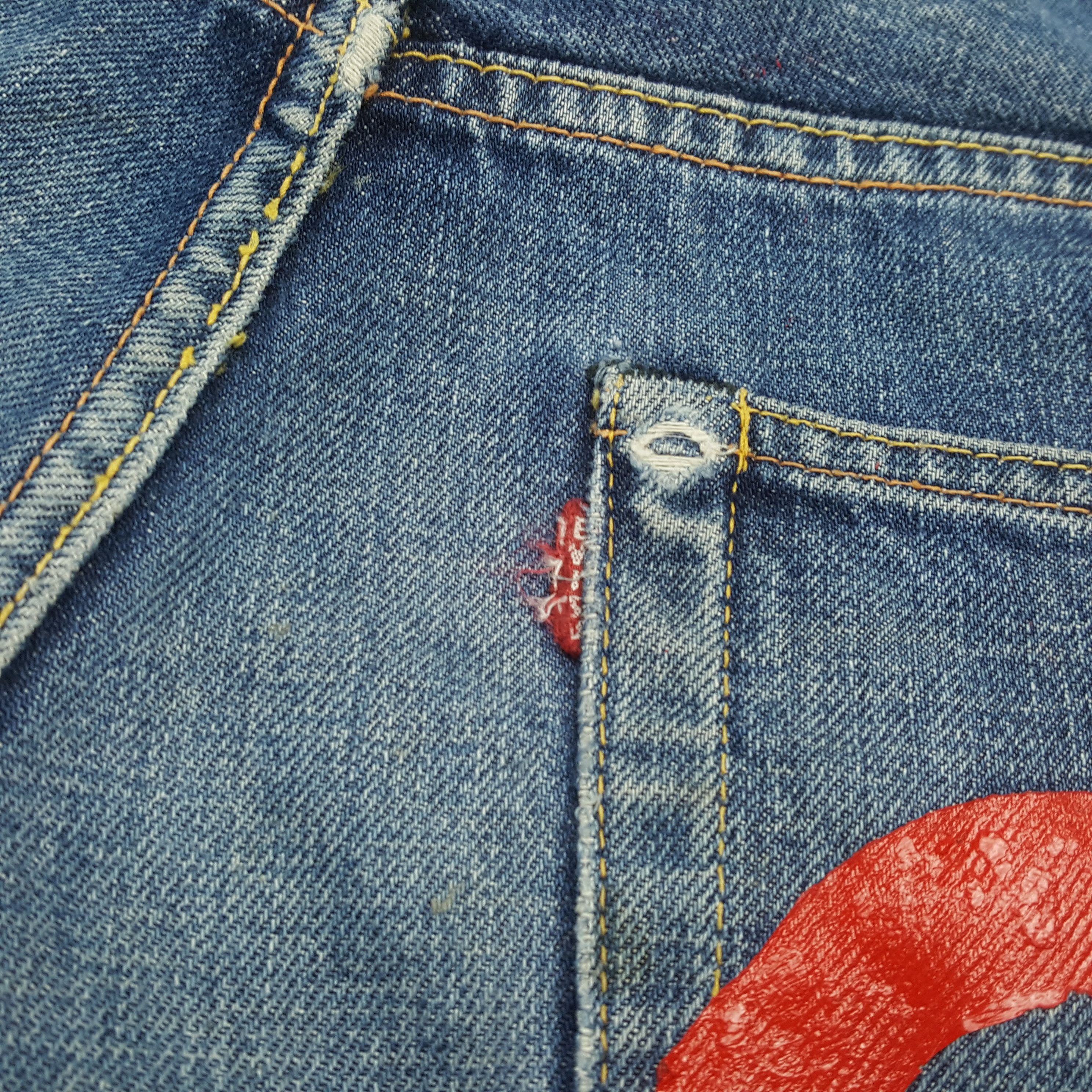 Evisu Evisu Japanese Brand Streetwear Custom Daicock Jeans RR28 Size US 32 / EU 48 - 15 Thumbnail