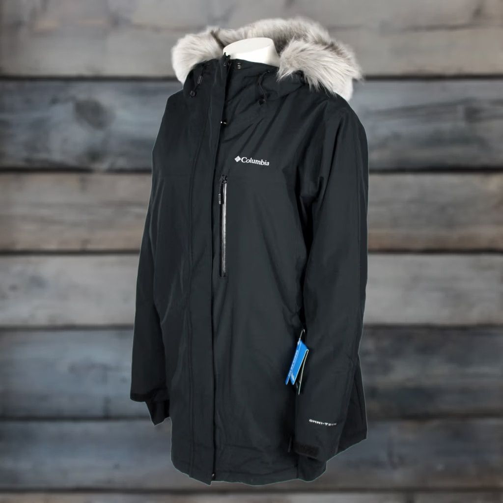 Vintage Columbia Women's Ava Alpine II Insulated Jacket Hooded Omni Heat 2X Black Size XXL / US 16-18 / IT 52-54 - 1 Thumbnail