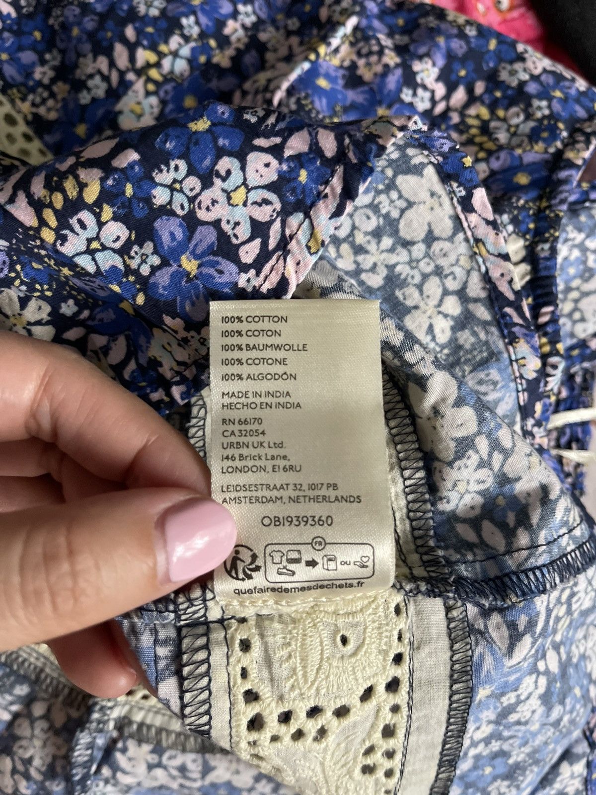 Free People Free People Kiana Lace Tank Printed Size S / US 4 / IT 40 - 5 Thumbnail