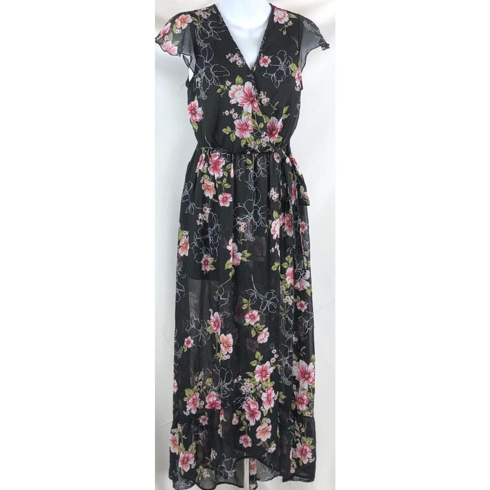 flowy summer cocktail dresses Whimsical Vintage Lace Cottagecore Dress Ivory(Pre-Sale 10-14days) / S main image 0