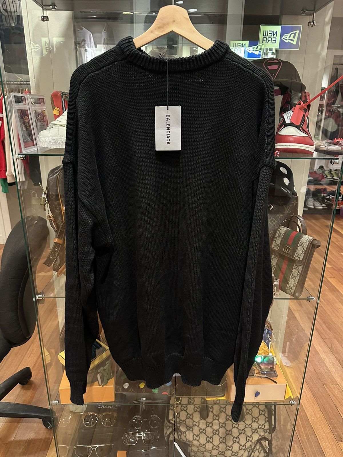 Balenciaga Balenciaga BB icon knit sweater Size US XL / EU 56 / 4 - 3 Thumbnail