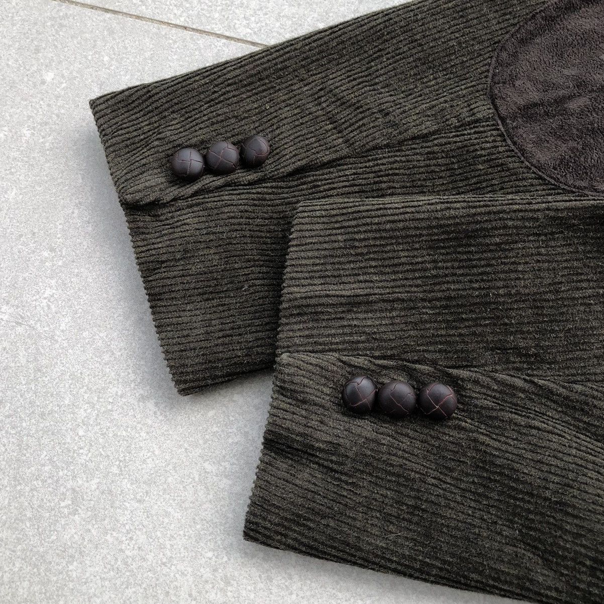 L.L. Bean L.L.Bean Corduroy Elbow Patch Plain Lined Coat Jacket Size US M / EU 48-50 / 2 - 12 Thumbnail