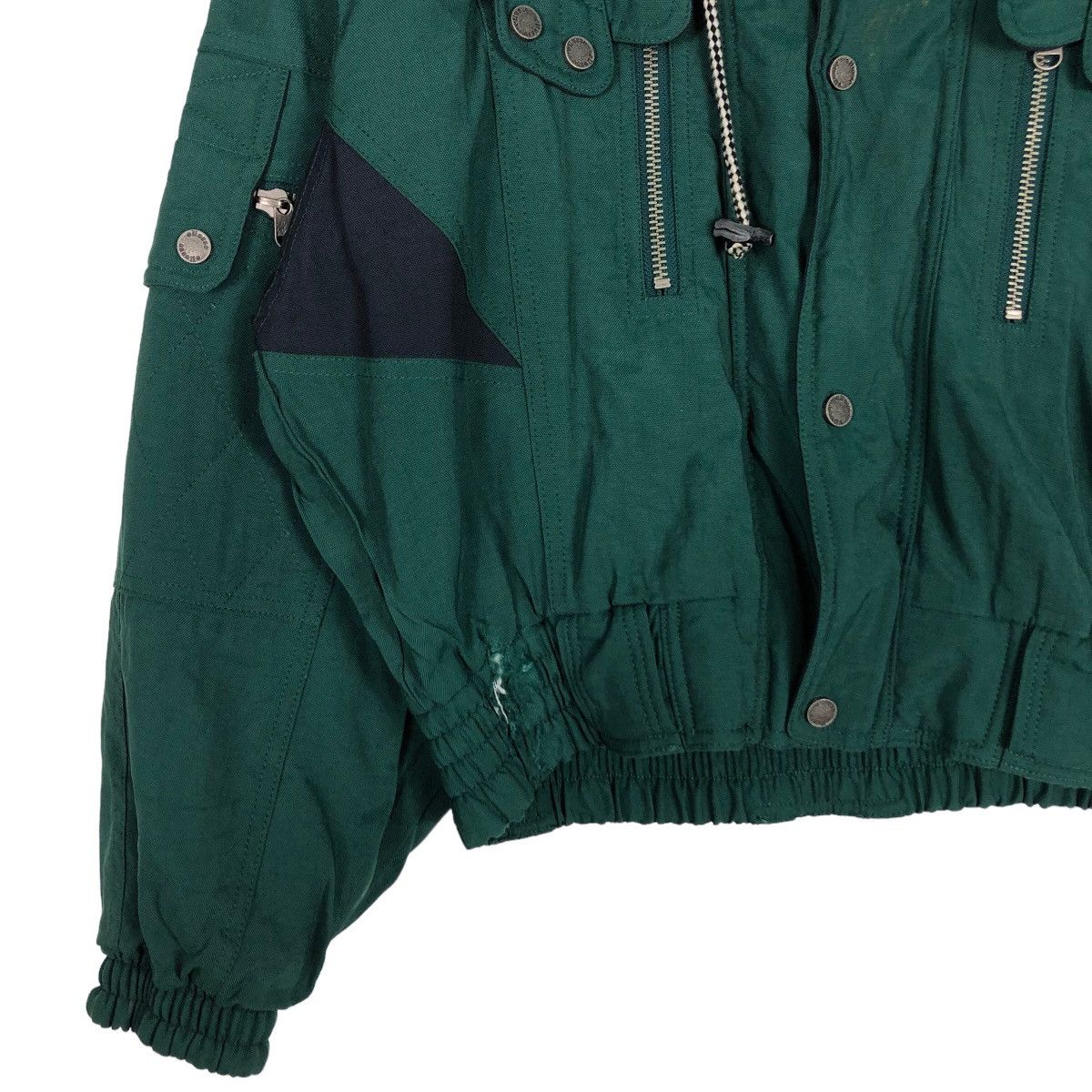 Japanese Brand 🔥Vtg Bomber Jacket Ski Bondage Design Wahmin Issey Miyake Size US M / EU 48-50 / 2 - 4 Thumbnail