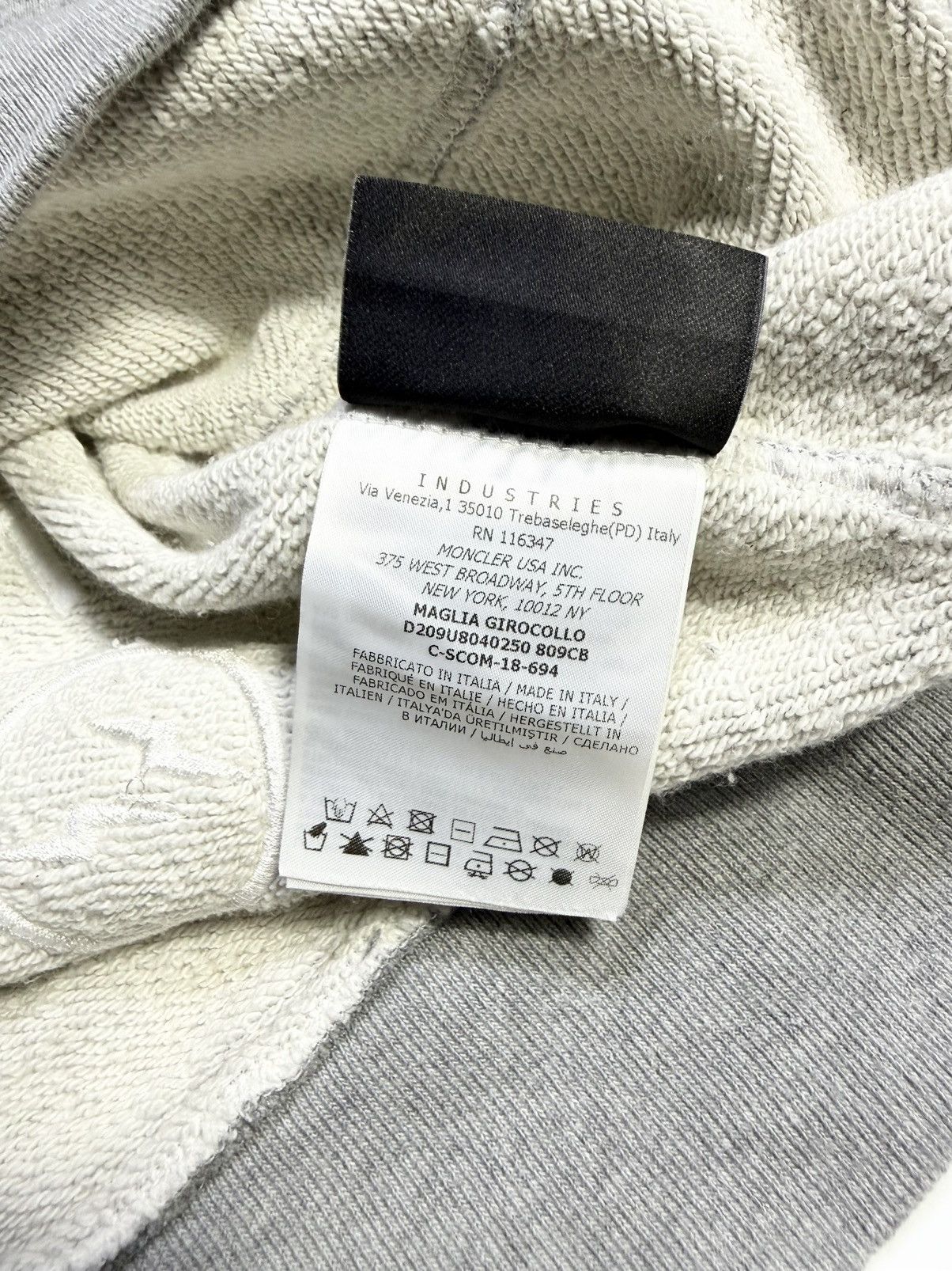 Moncler Moncler Genius - 7 Moncler Fragment Logo-Embroidered Size US S / EU 44-46 / 1 - 9 Thumbnail
