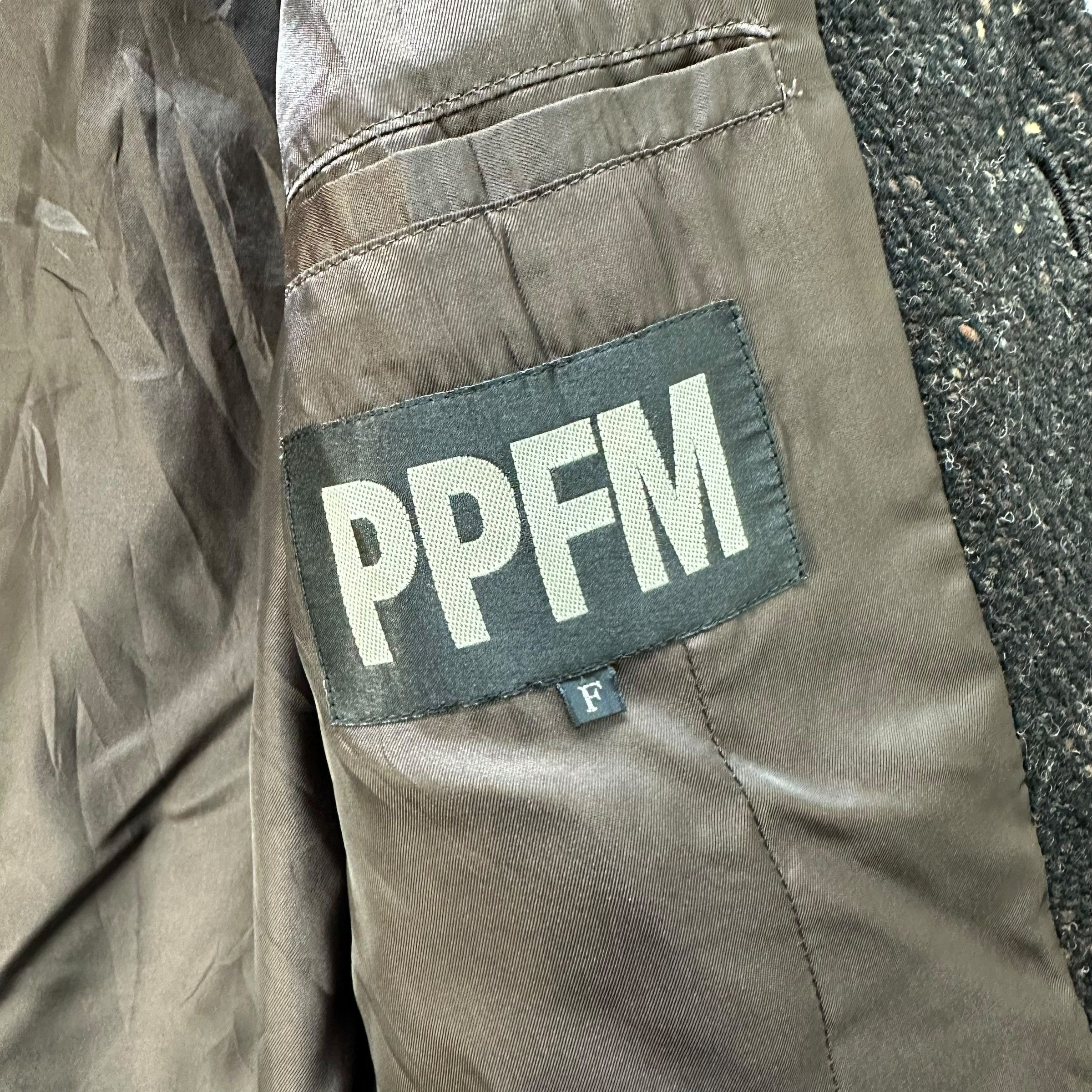 PPFM PPFM Belted Wool Coat Jacket Free Size #A67-1614 Size US S / EU 44-46 / 1 - 7 Thumbnail