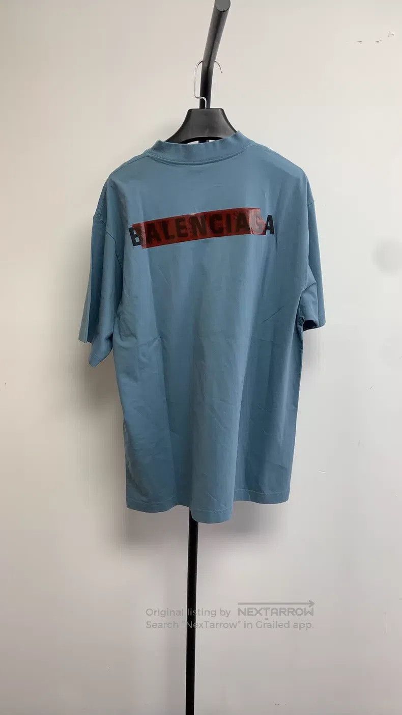 Balenciaga Balenciaga Collar Leisure Short Sleeve T-Shirt Size US XXS / EU 40 - 2 Thumbnail