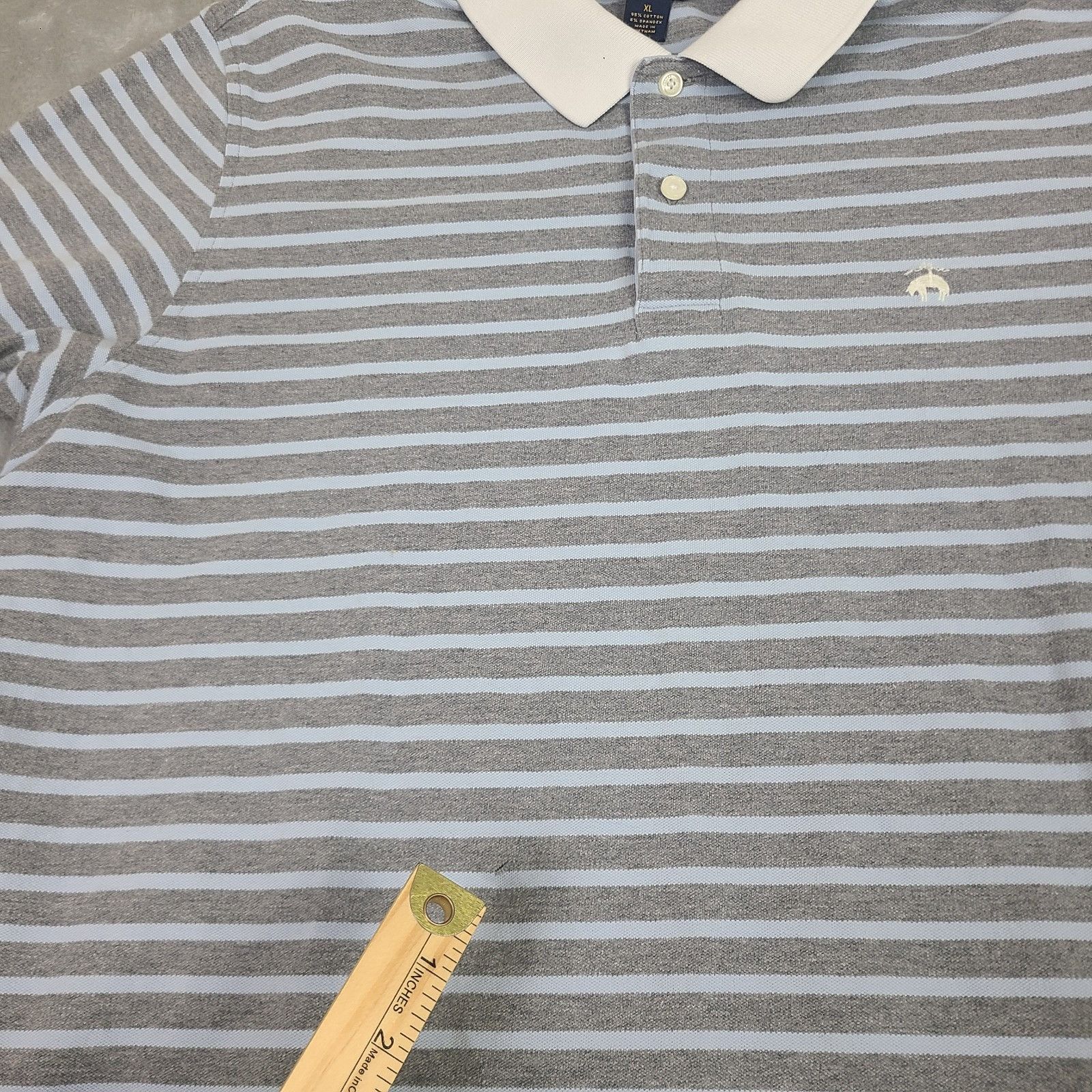 Brooks Brothers Brooks Brothers Golden Fleece Original Fit Stretch Supima Po Size US XL / EU 56 / 4 - 3 Thumbnail
