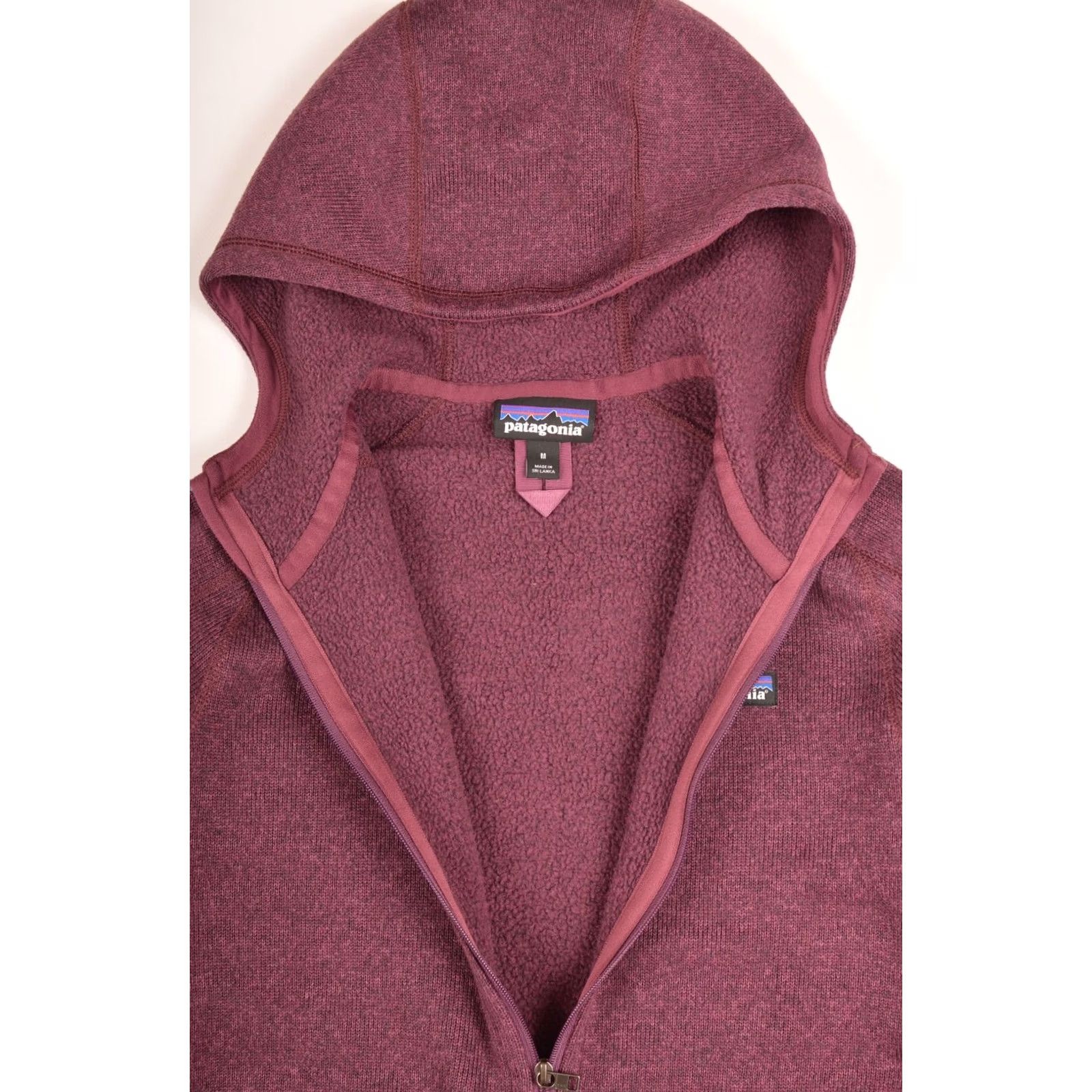 Patagonia Patagonia Women's Better Sweater® Fleece Hoody Hoodie 25539 Size M Purple M Lined 100% Recycled Polyester Womens Size M / US 6-8 / IT 42-44 - 3 Thumbnail