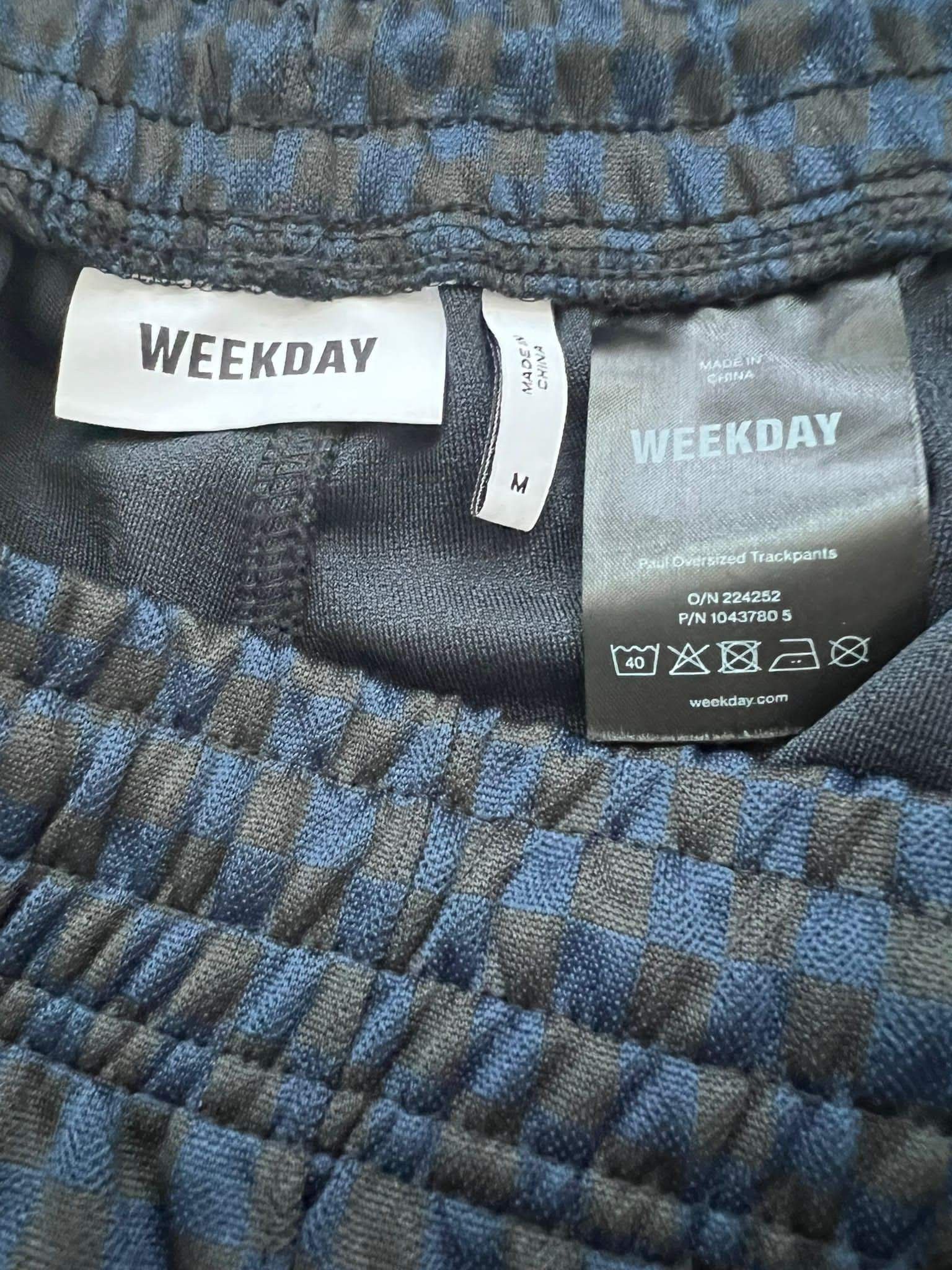Weekday Checked Jogger Trouser Size US 31 - 3 Thumbnail