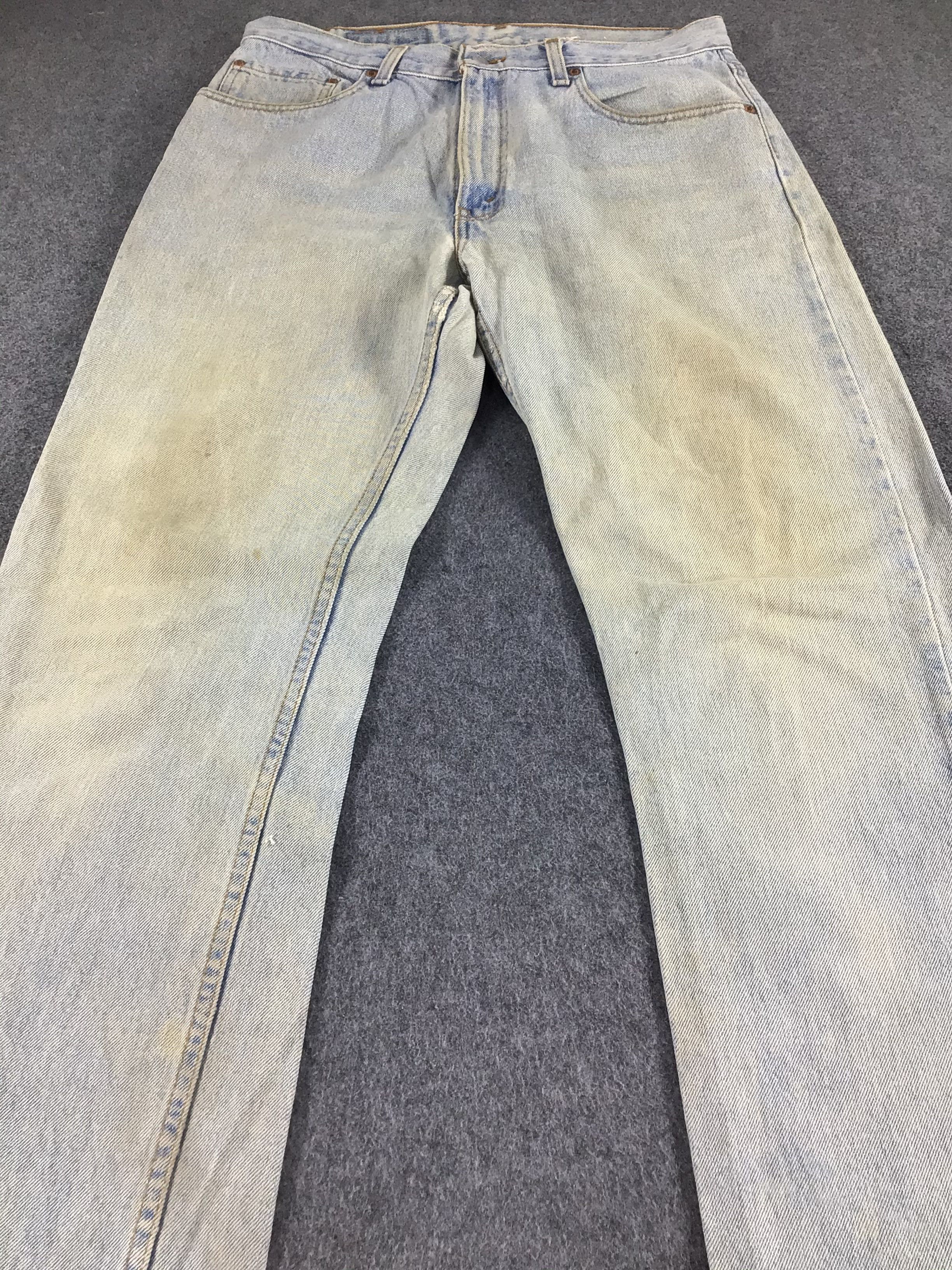 Levi's × Vintage Vintage Levis 505 Light Wash Jeans-JM113 Size US 33 - 2 Thumbnail