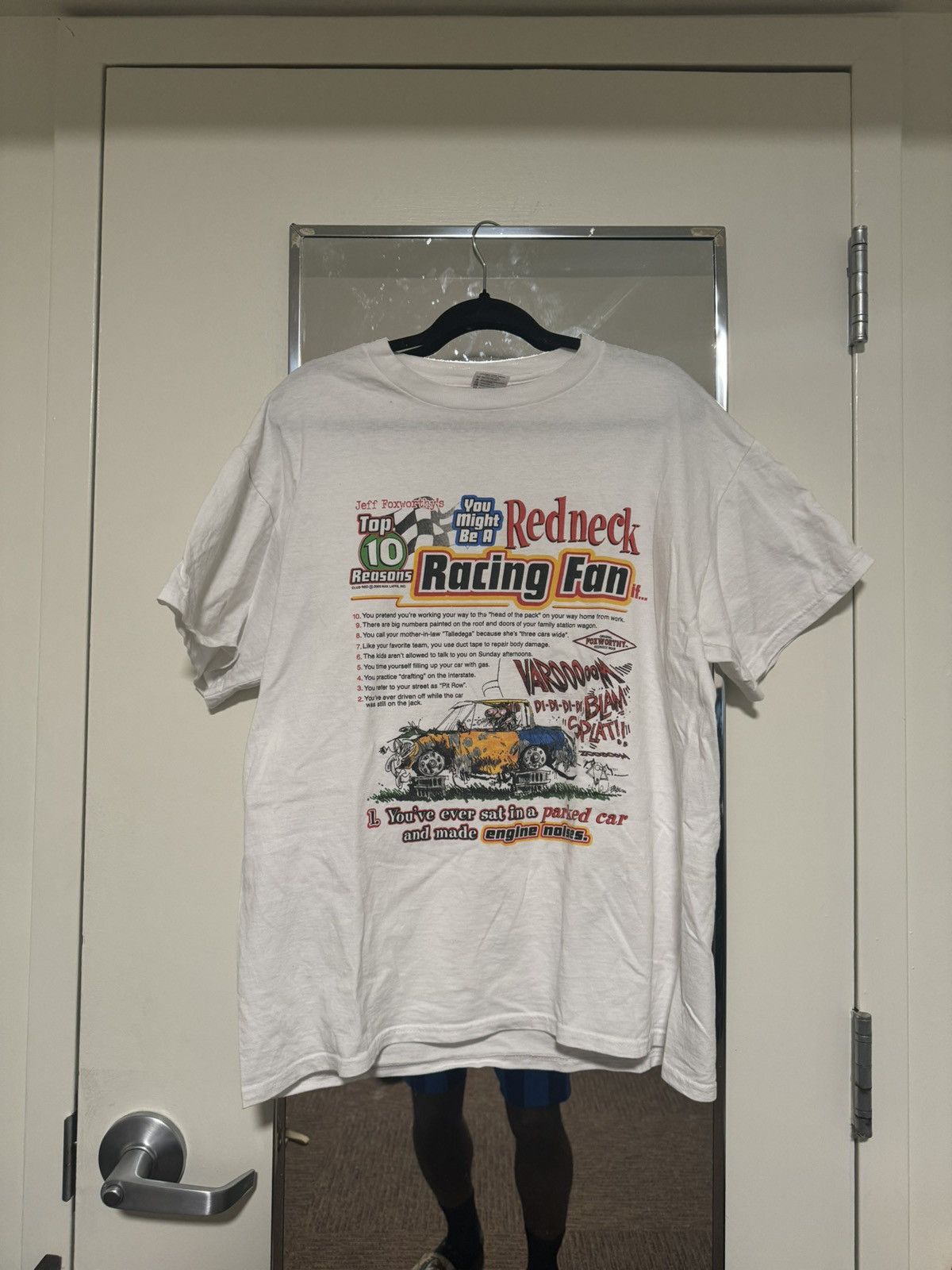 Vintage Vintage Redneck Racing Fan Tee Size US M / EU 48-50 / 2 - 1 Thumbnail