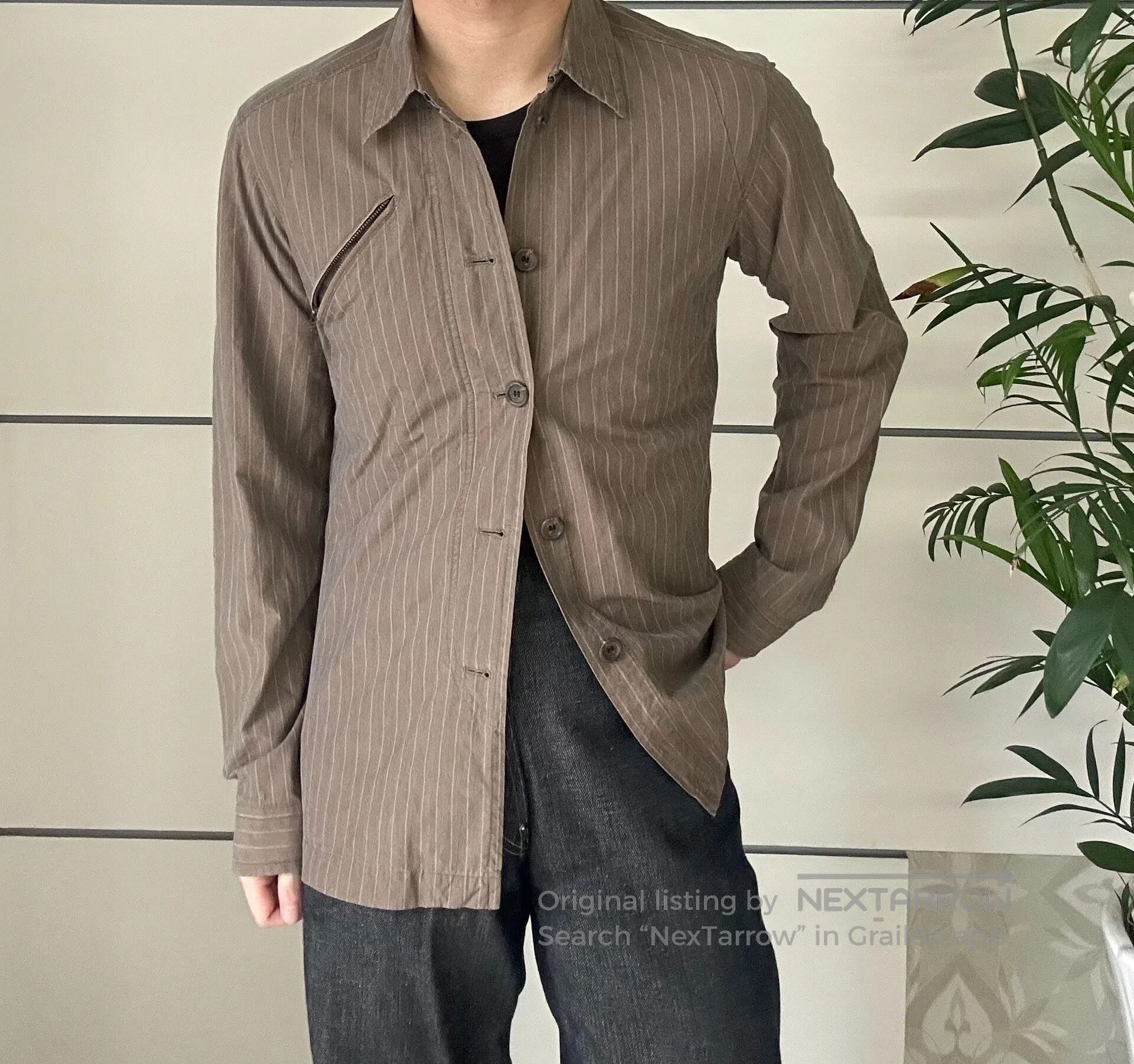 Dries Van Noten DRIES VAN NOTEN Leica-style shirt jacket| Size US M / EU 48-50 / 2 - 9 Thumbnail