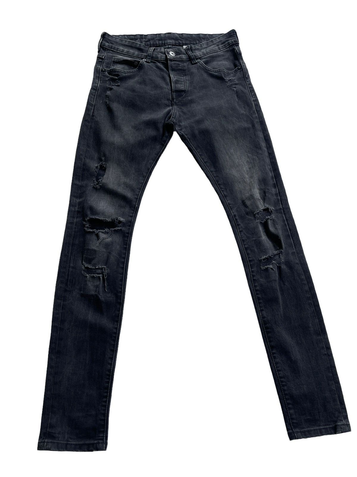 Denim & Supply Ralph Lauren Ripped Distressed Skinny Denim Size US 28 / EU 44 - 4 Thumbnail