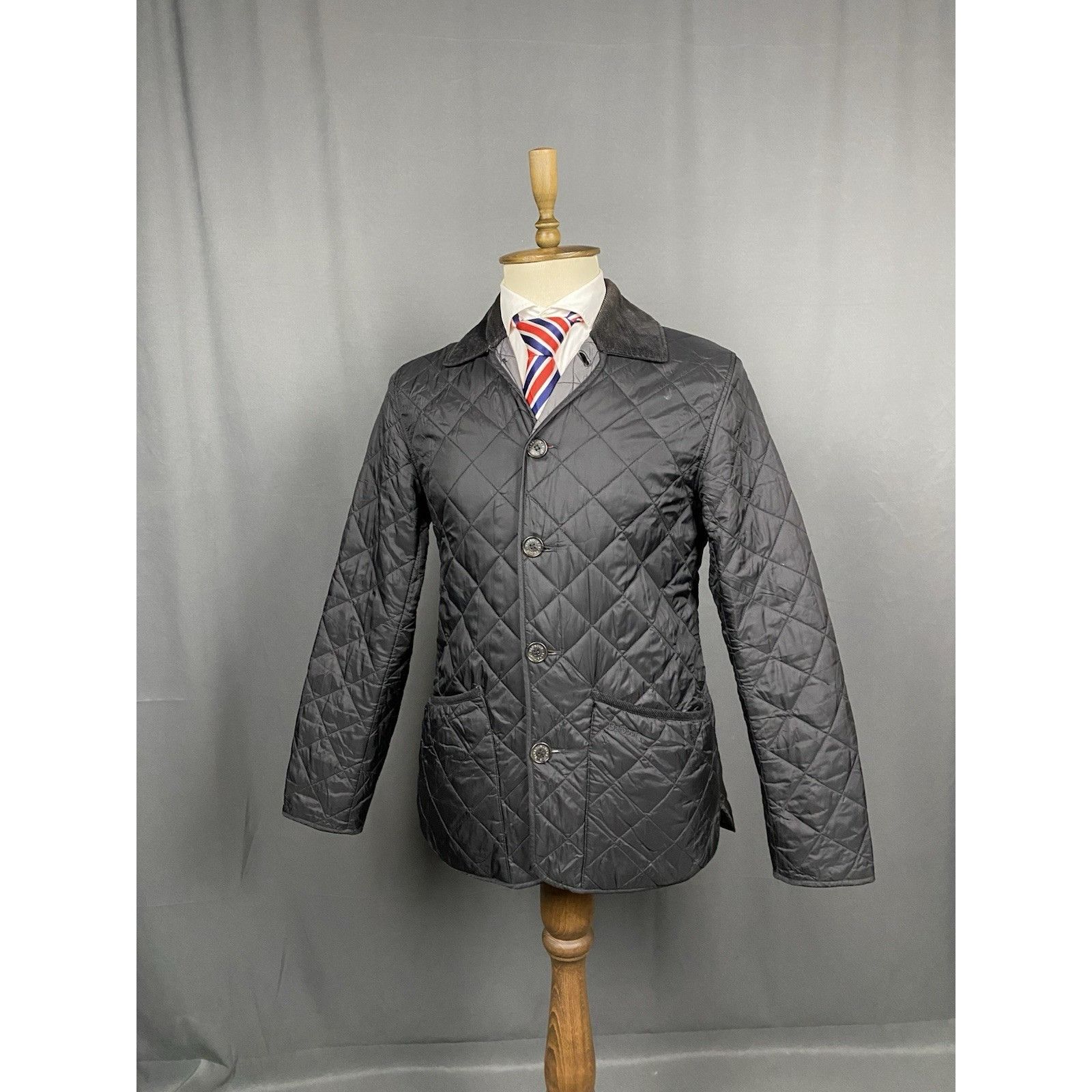 Barbour Barbour Midhurst Men's Black Quilted Jacket Size M Size US M / EU 48-50 / 2 - 2 Thumbnail