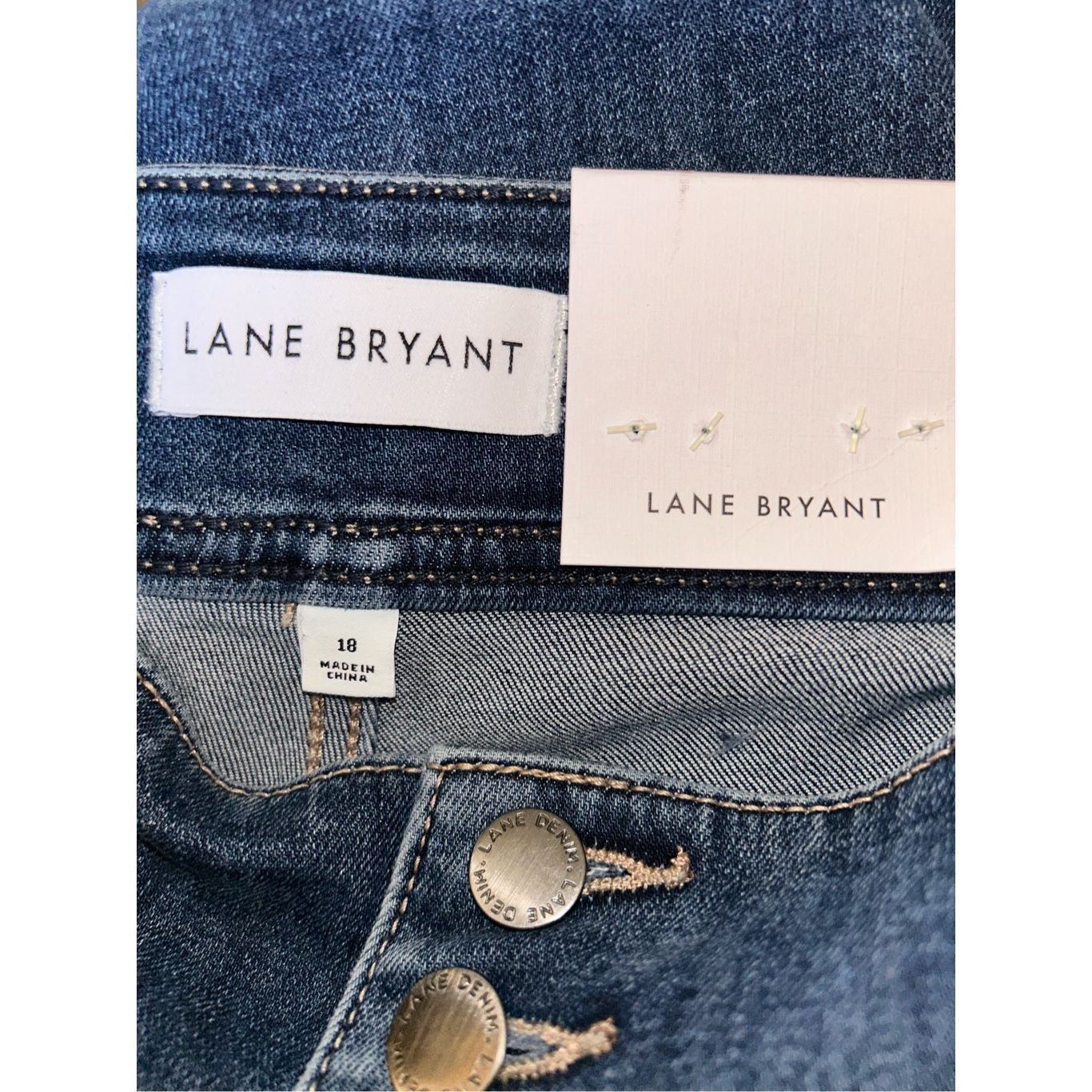 Other NWT Lane Bryant Jeans size 18 Signature Fit Flex Magic Waist Size 40" / US 18 - 3 Thumbnail