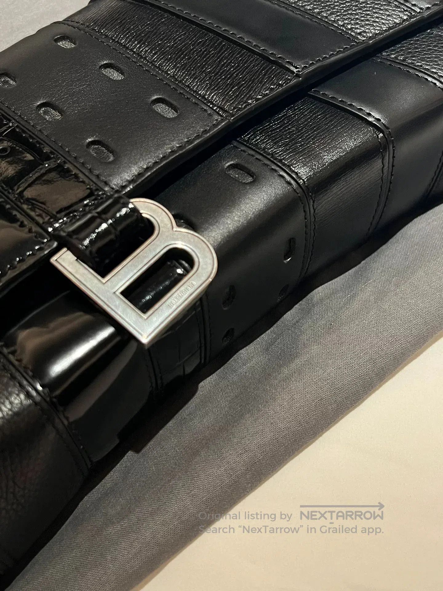 Balenciaga Balenciaga Multibelt Black Baguette Bag. Size ONE SIZE - 4 Thumbnail