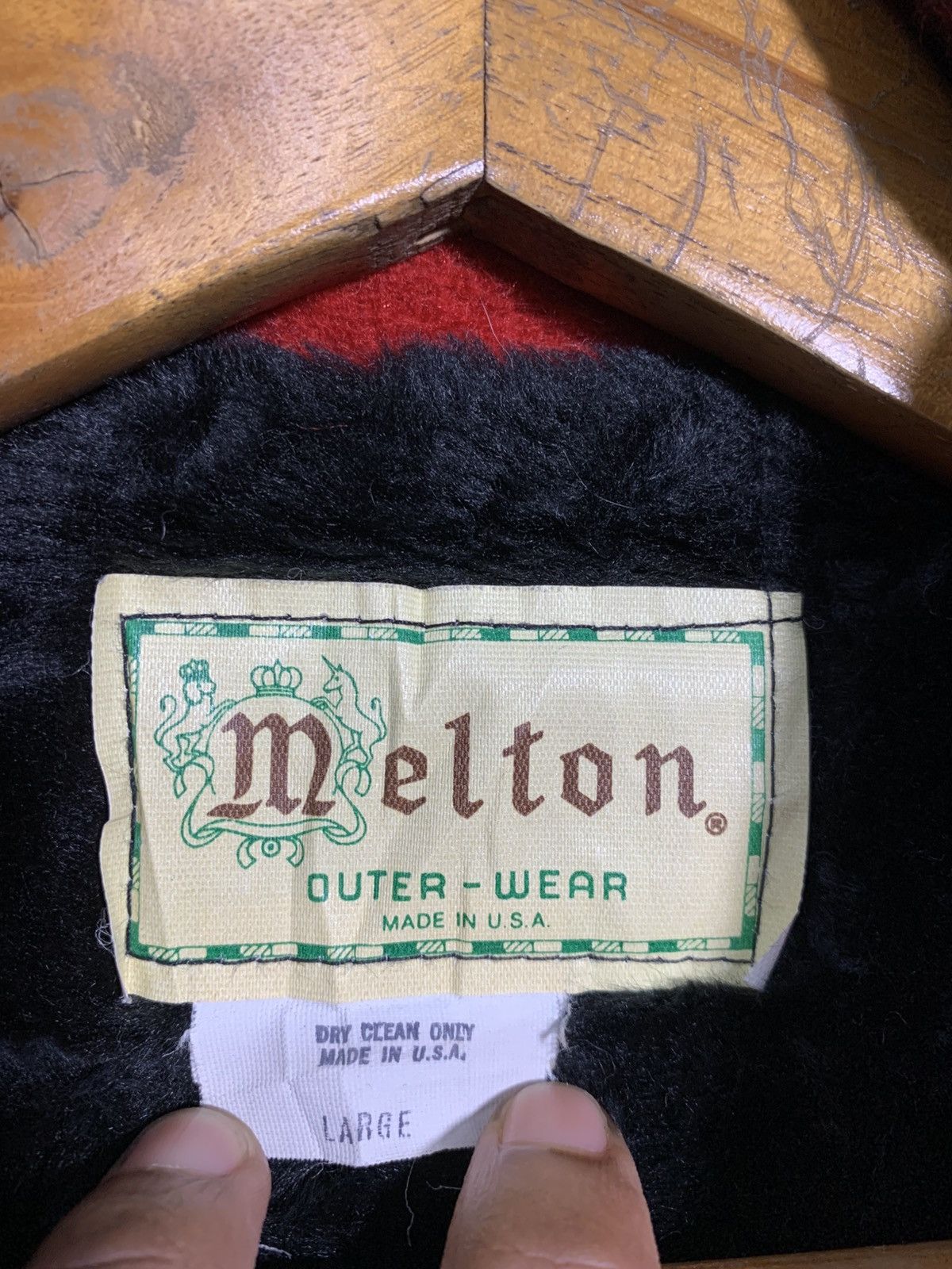 Vintage 🔥VTG MELTON USA PLAID TARTANS MACKINAW JACKETS Size US L / EU 52-54 / 3 - 10 Thumbnail