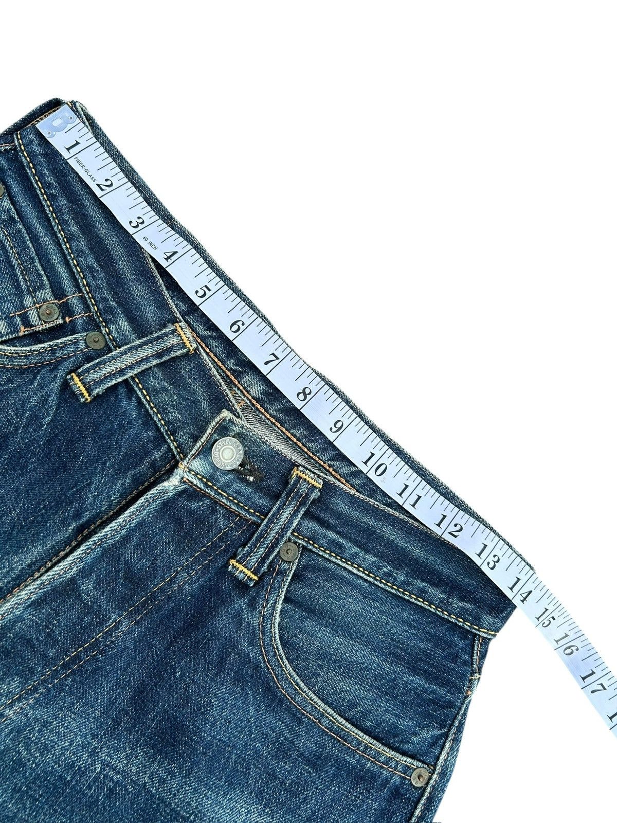 Kapital Vintage Evisu Selvedge No1 Special Distressed Denim Jeans Size US 28 / EU 44 - 14 Thumbnail